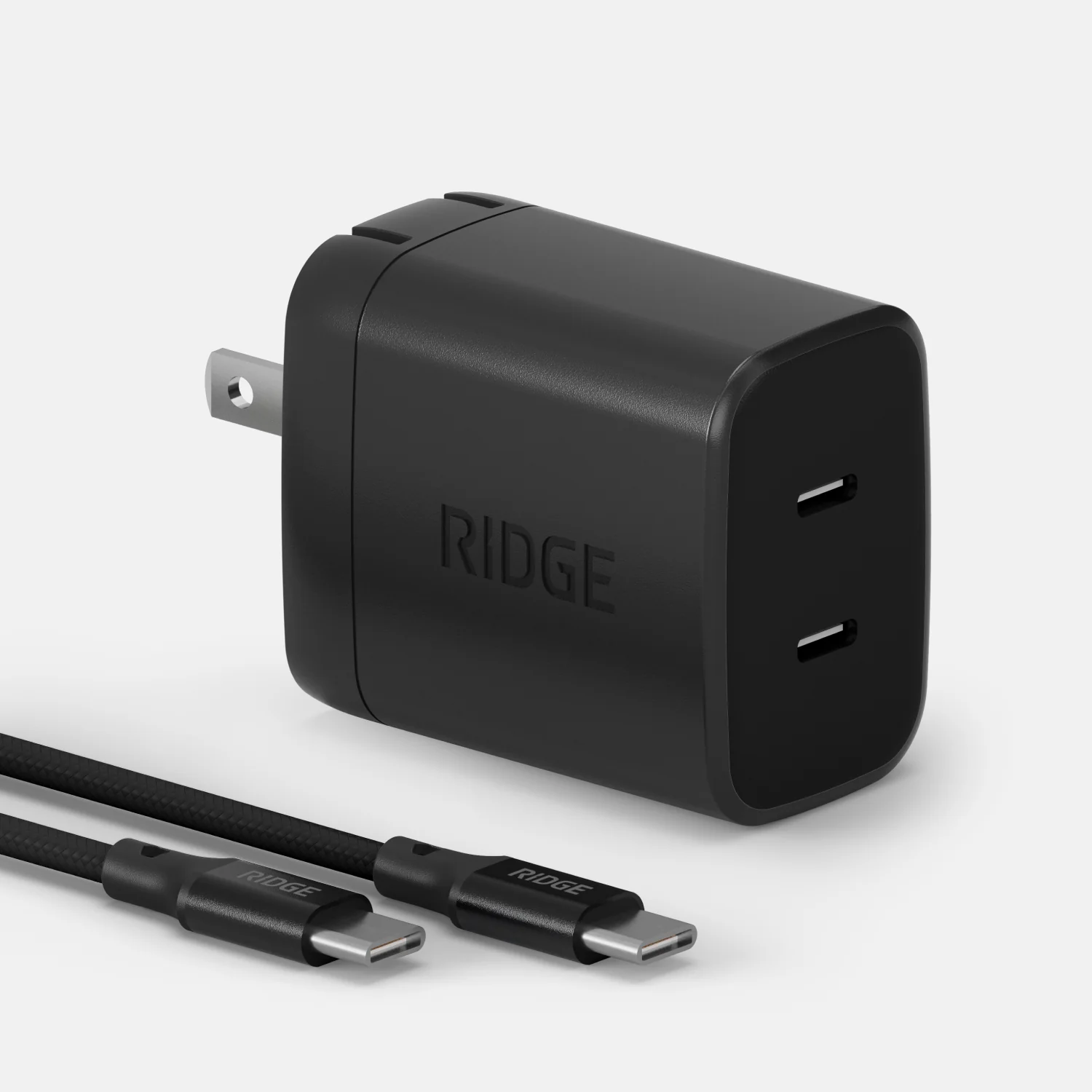 Wall Charger Set - 45W - Matte Black - Image 8