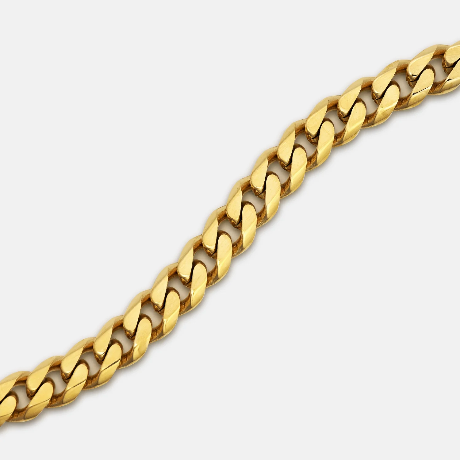 5mm Curb Chain - 18K Gold - 20" - Image 2