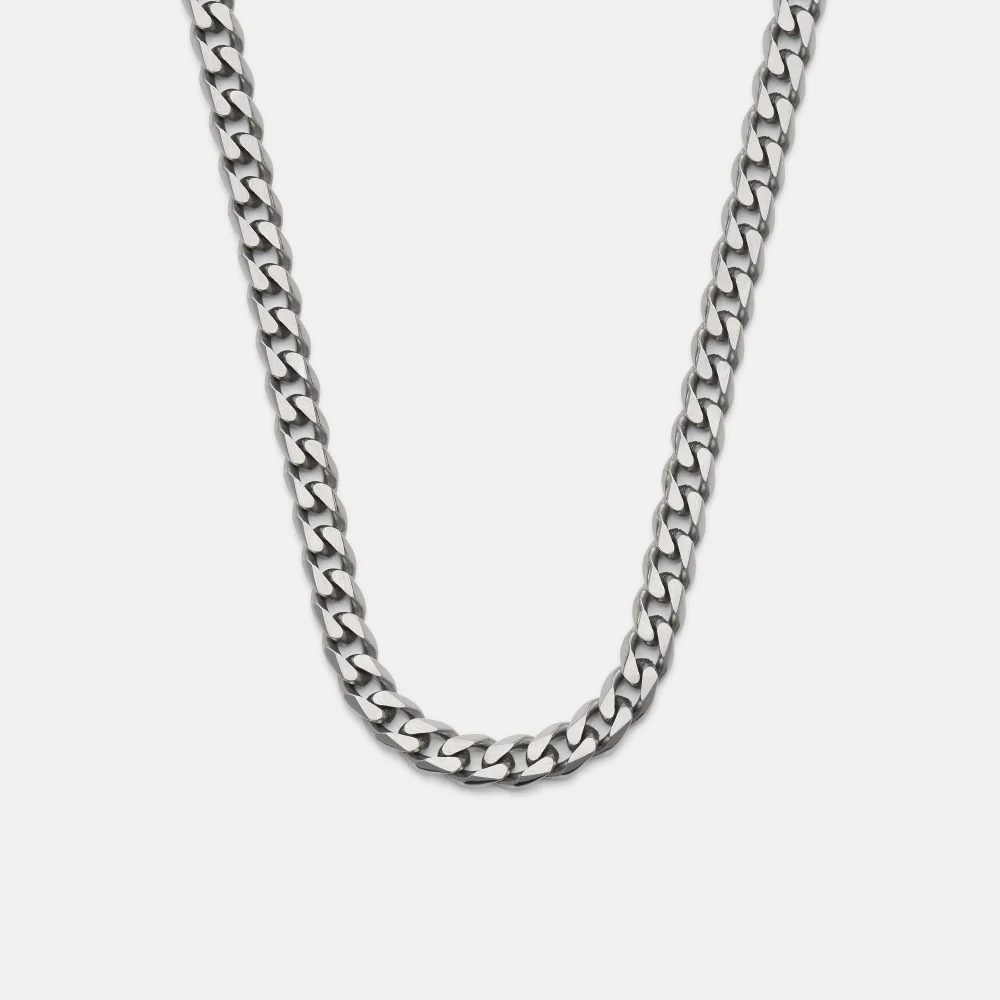 5mm Curb Chain - Titanium - 20" - Image 11