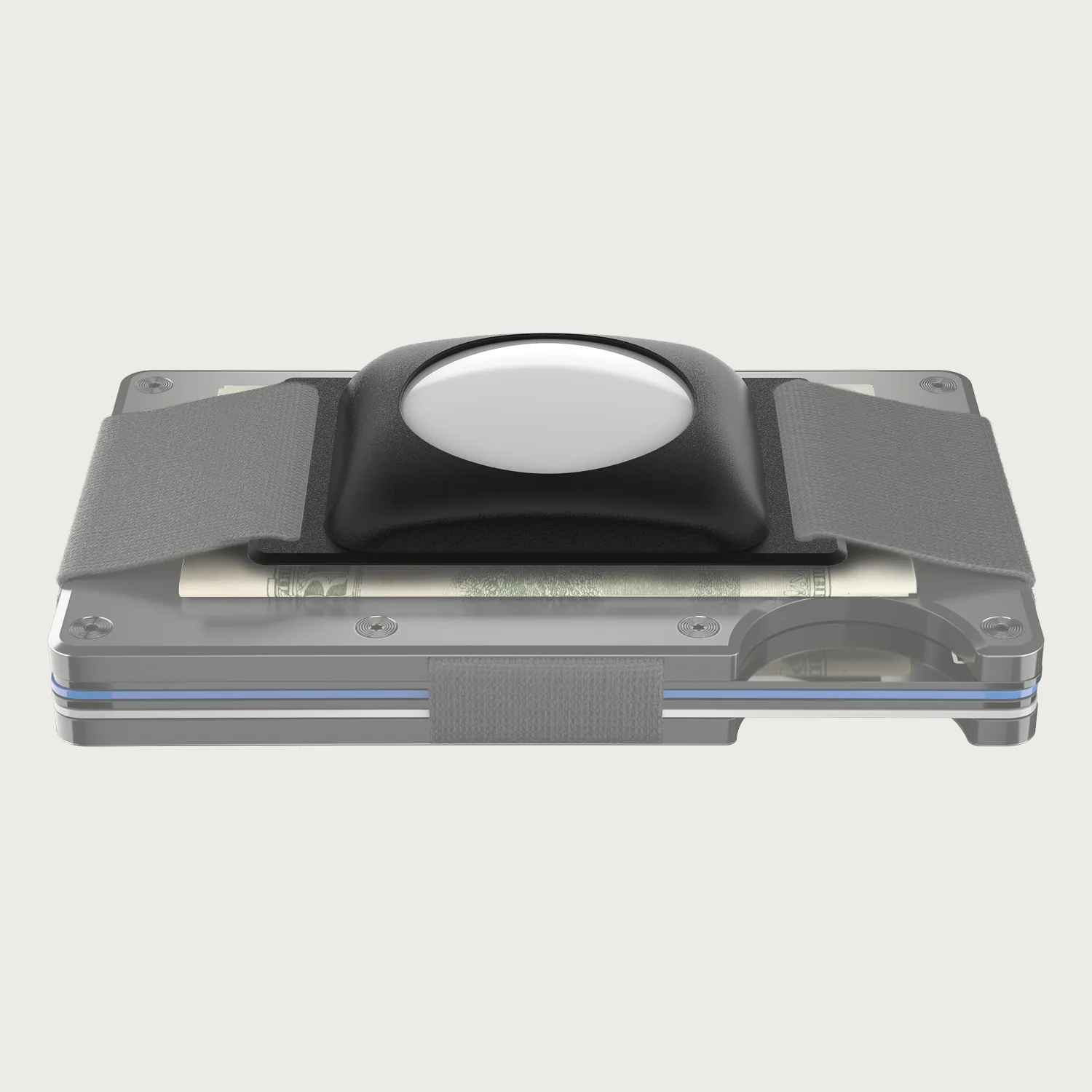 AirTag Cash Strap - Black - Image 3
