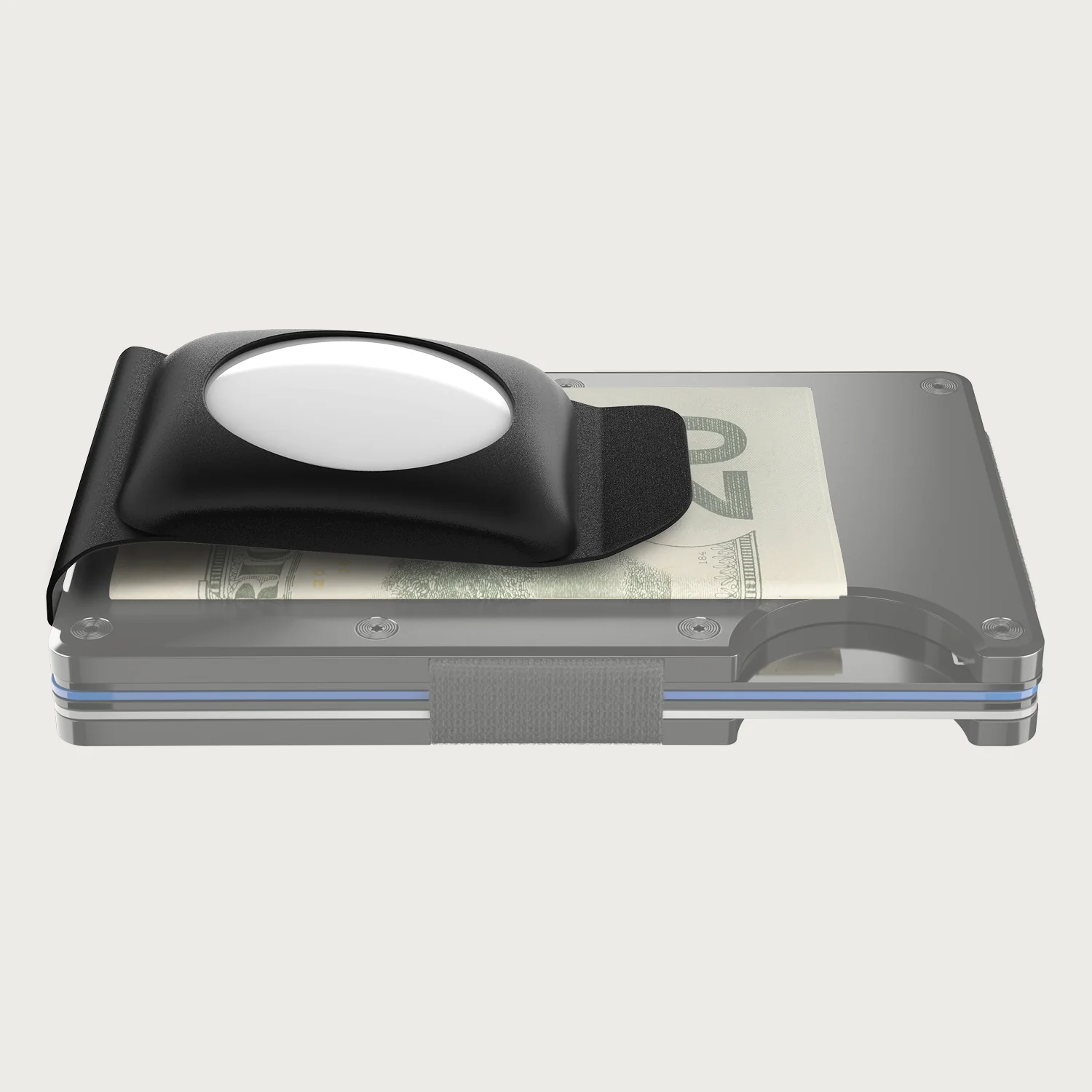 AirTag Money Clip - Black - Image 3