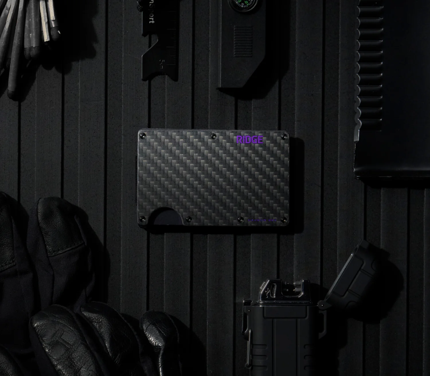 Ridge Wallet - Alaska Twilight Carbon 006 - Image 4