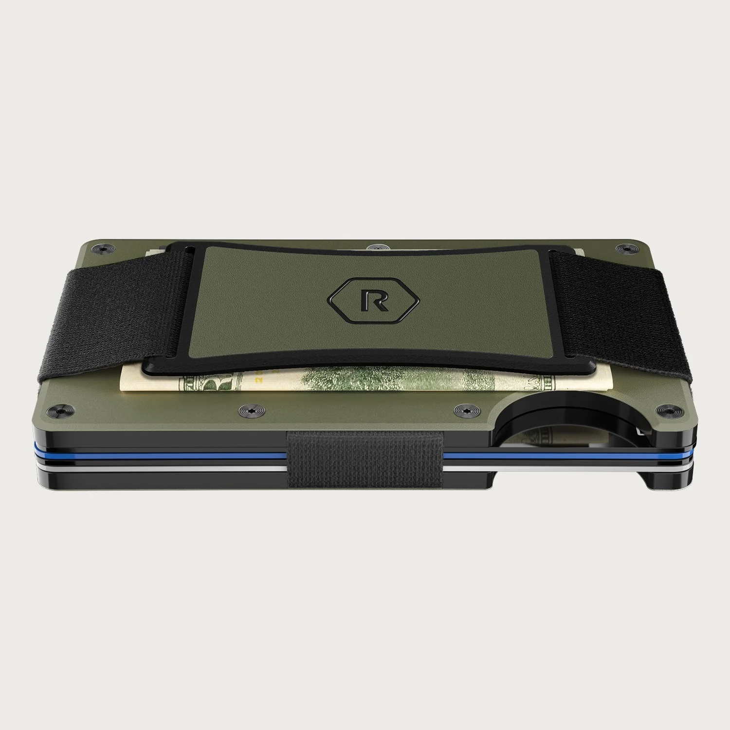 Ridge Wallet - Matte Olive - Image 3