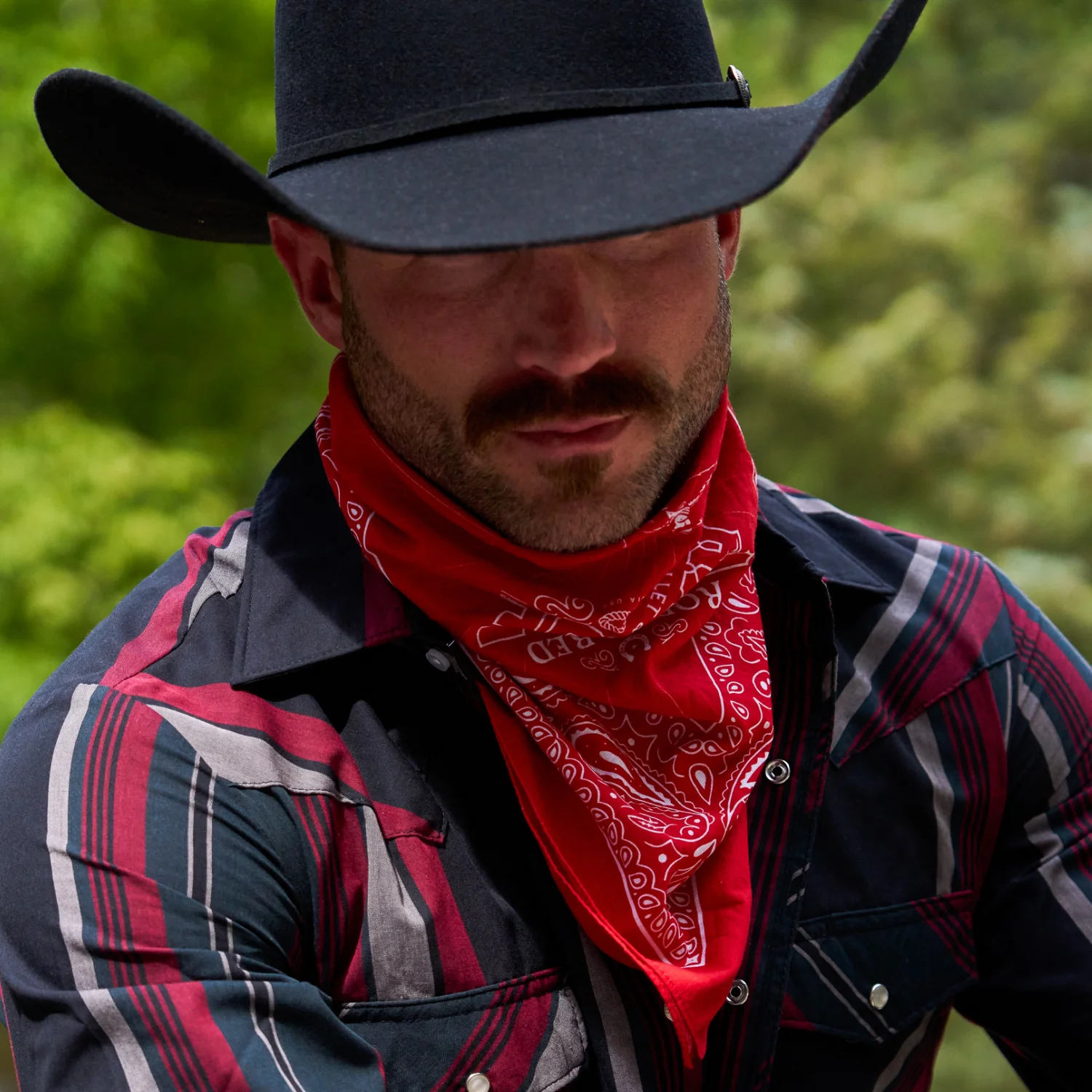 Ridge Bandana - Rodeo Red - Image 5