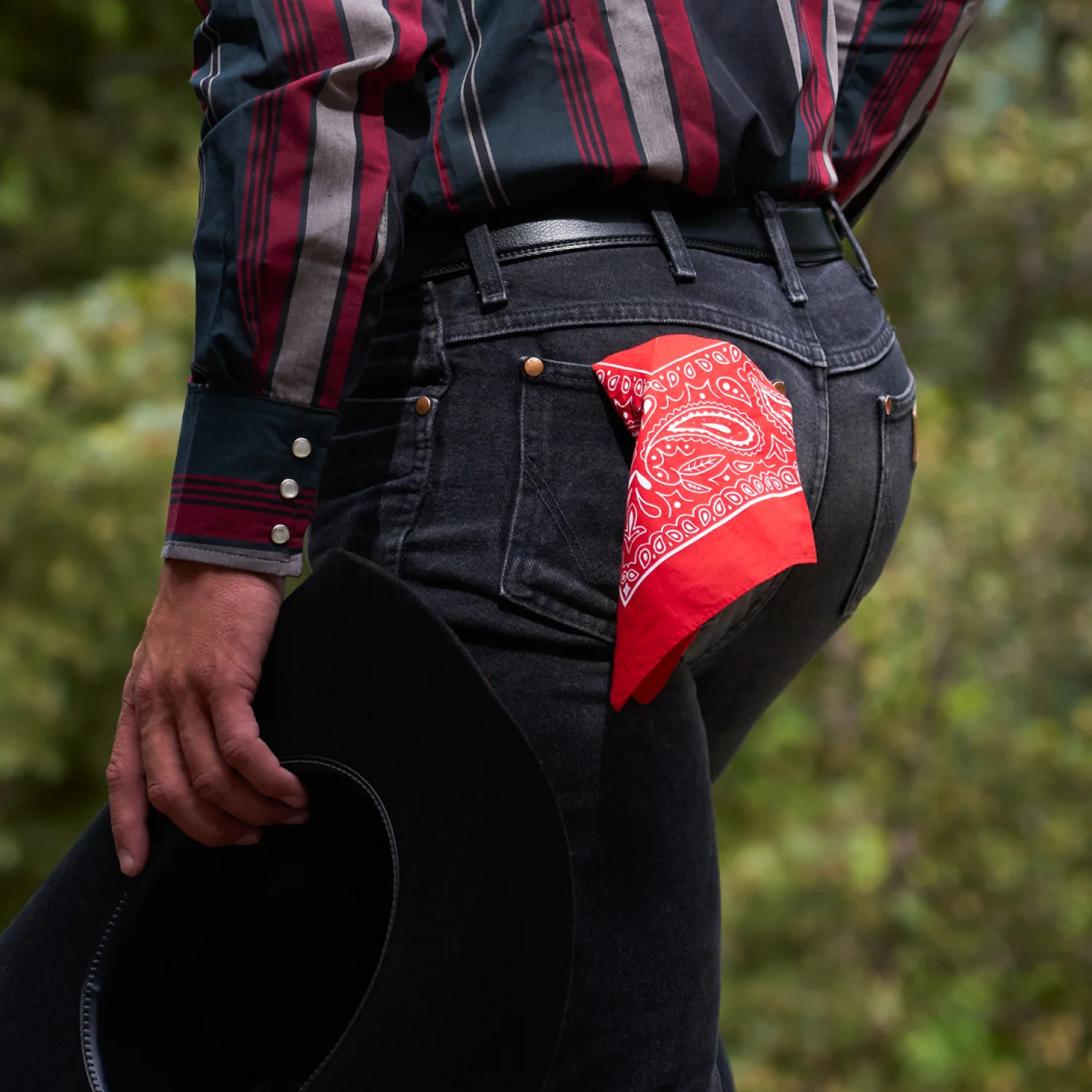 Ridge Bandana - Rodeo Red - Image 6
