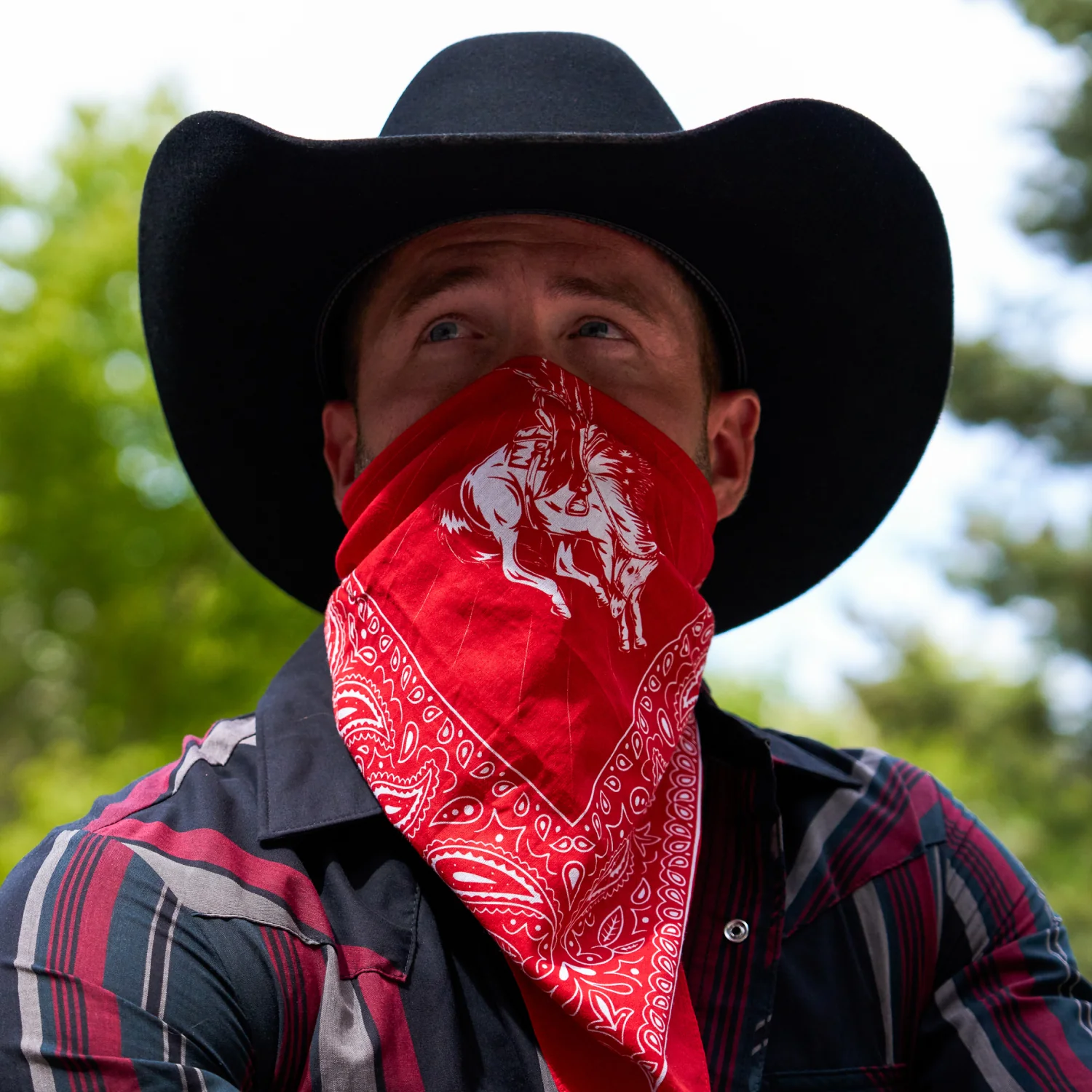 Ridge Bandana - Rodeo Red - Image 7