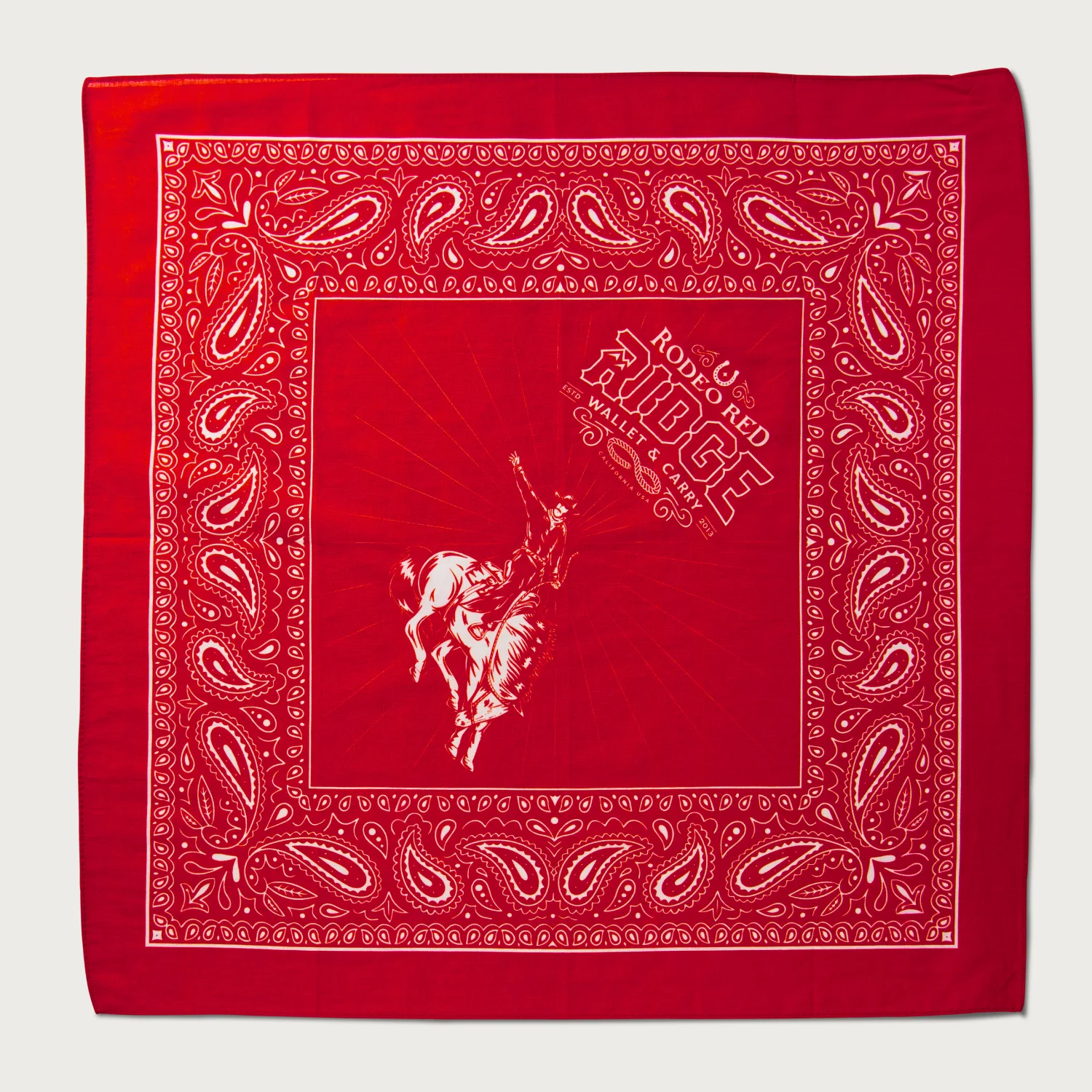 Ridge Bandana - Rodeo Red - Image 8