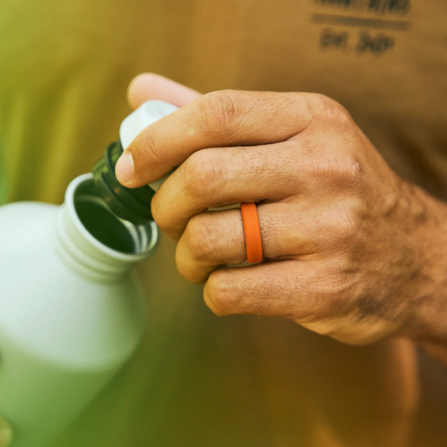 6mm Silicone Ring Set - Basecamp Orange - Image 2