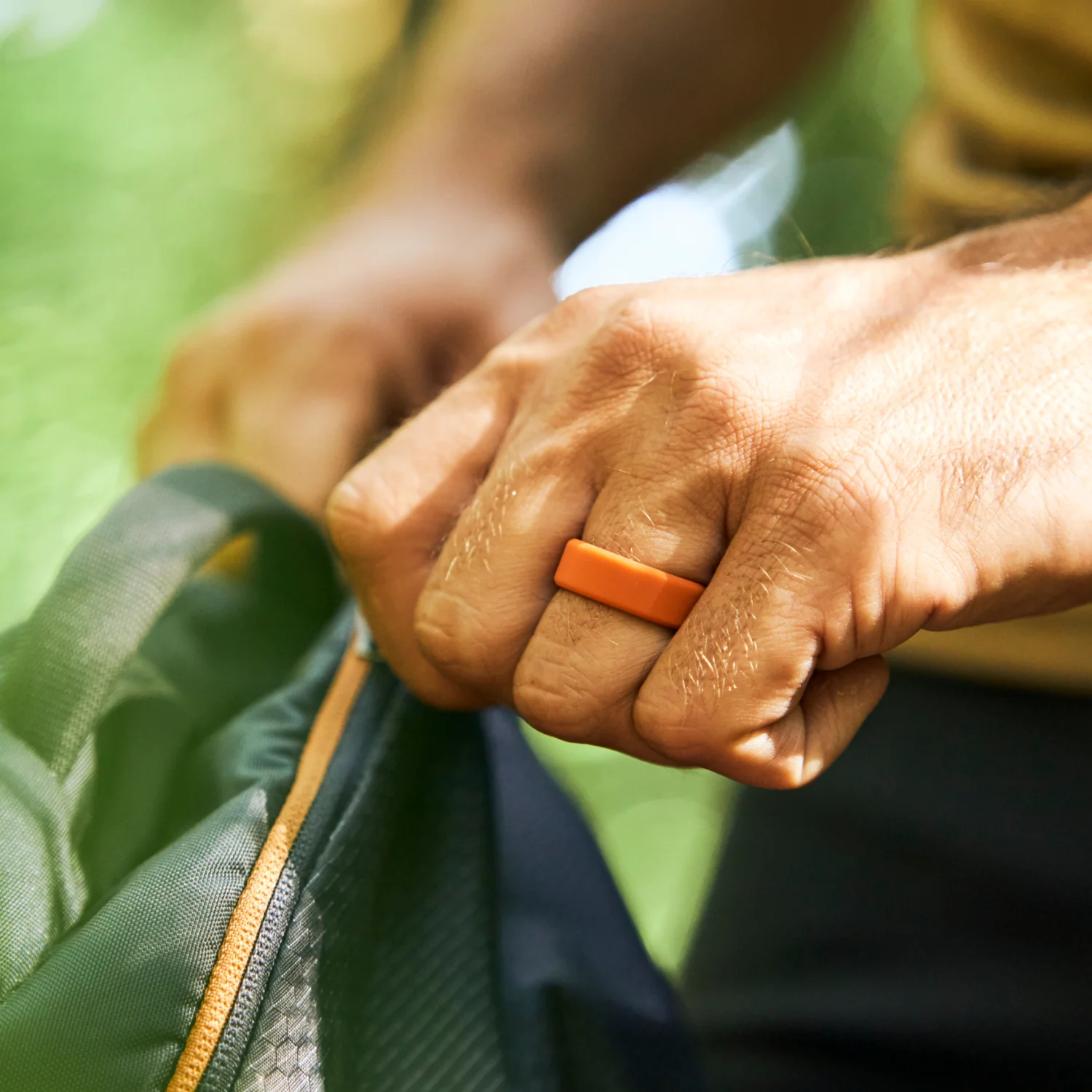 8mm Silicone Ring Set - Basecamp Orange - Image 2