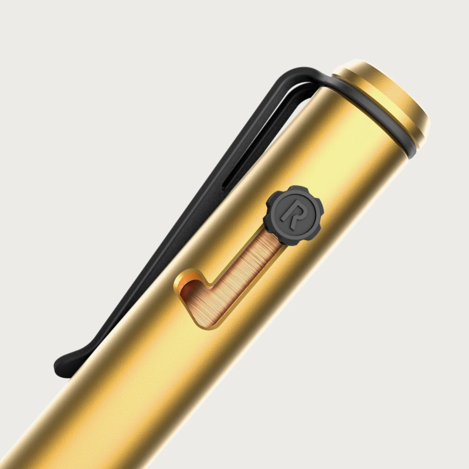 Ridge Bolt Action Pen - 24K Gold - Image 3