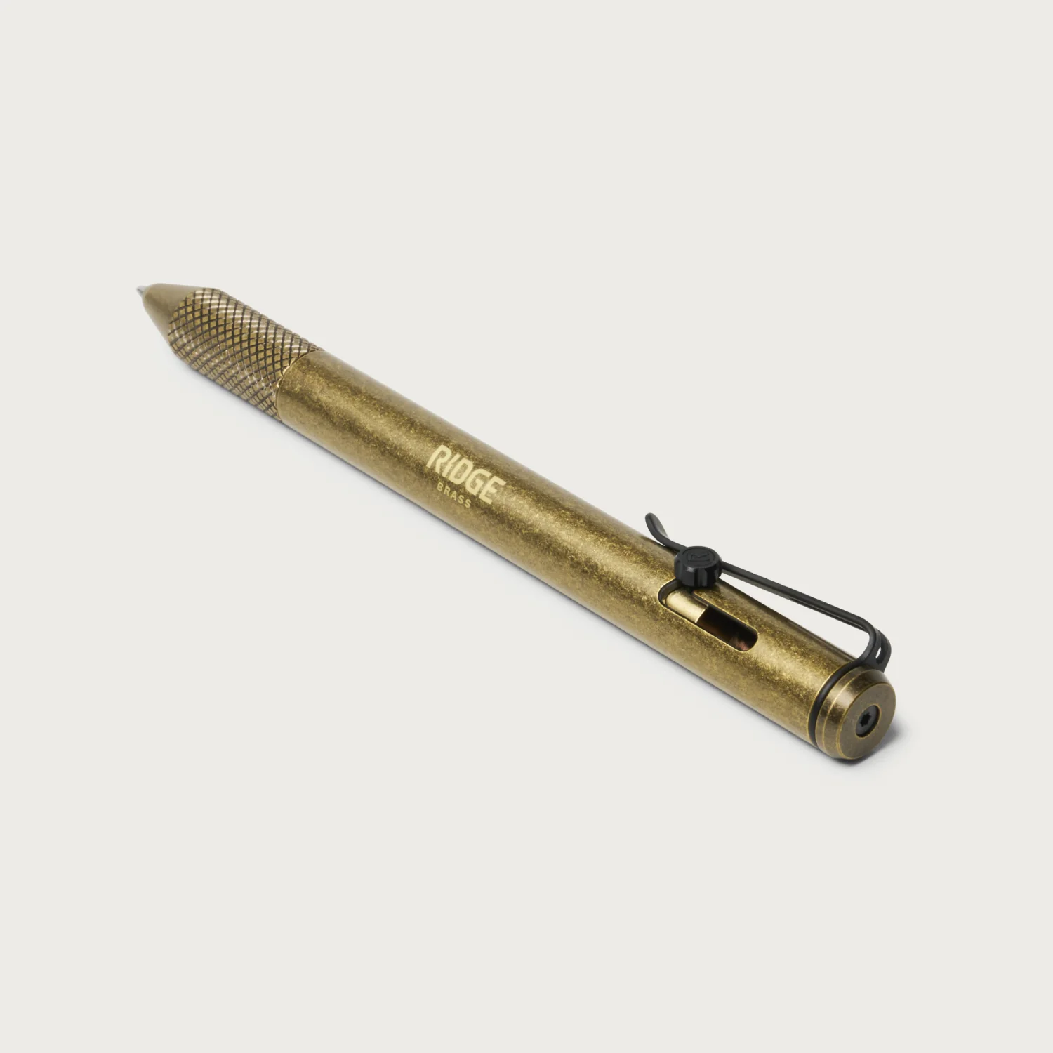 Ridge Bolt Action Pen - Brass - Image 2