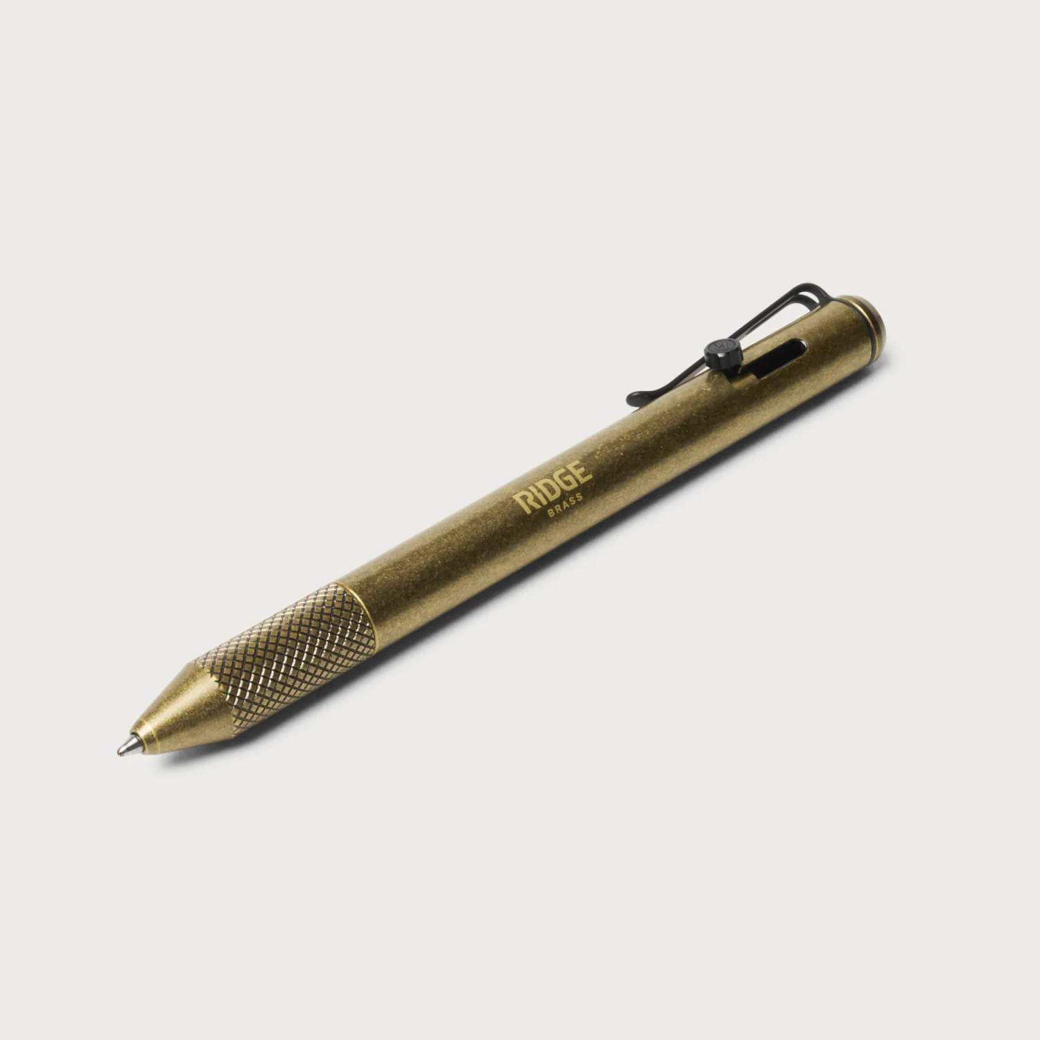 Ridge Bolt Action Pen - Brass - Image 8