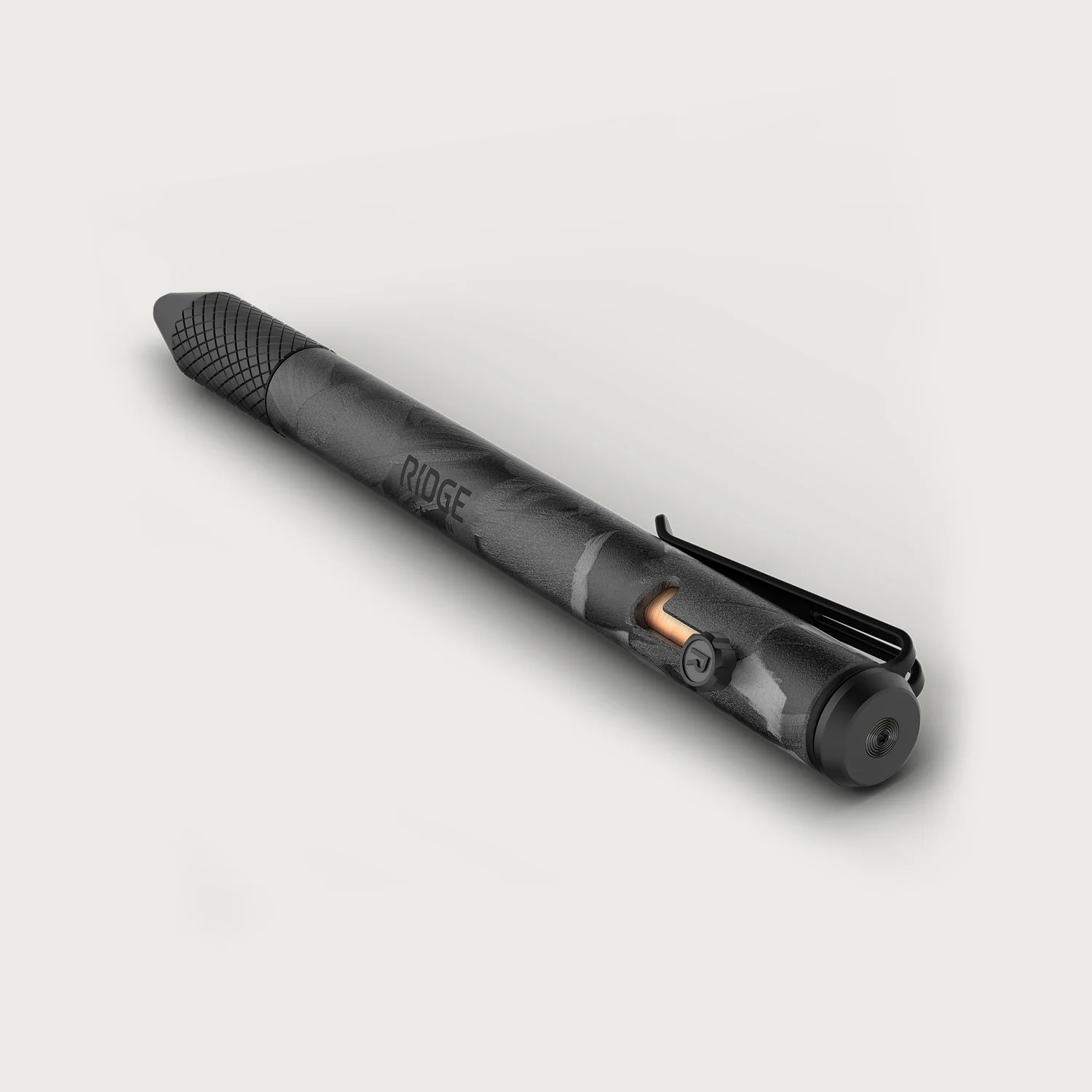 Ridge Bolt Action Pen - Forged Carbon - Image 2