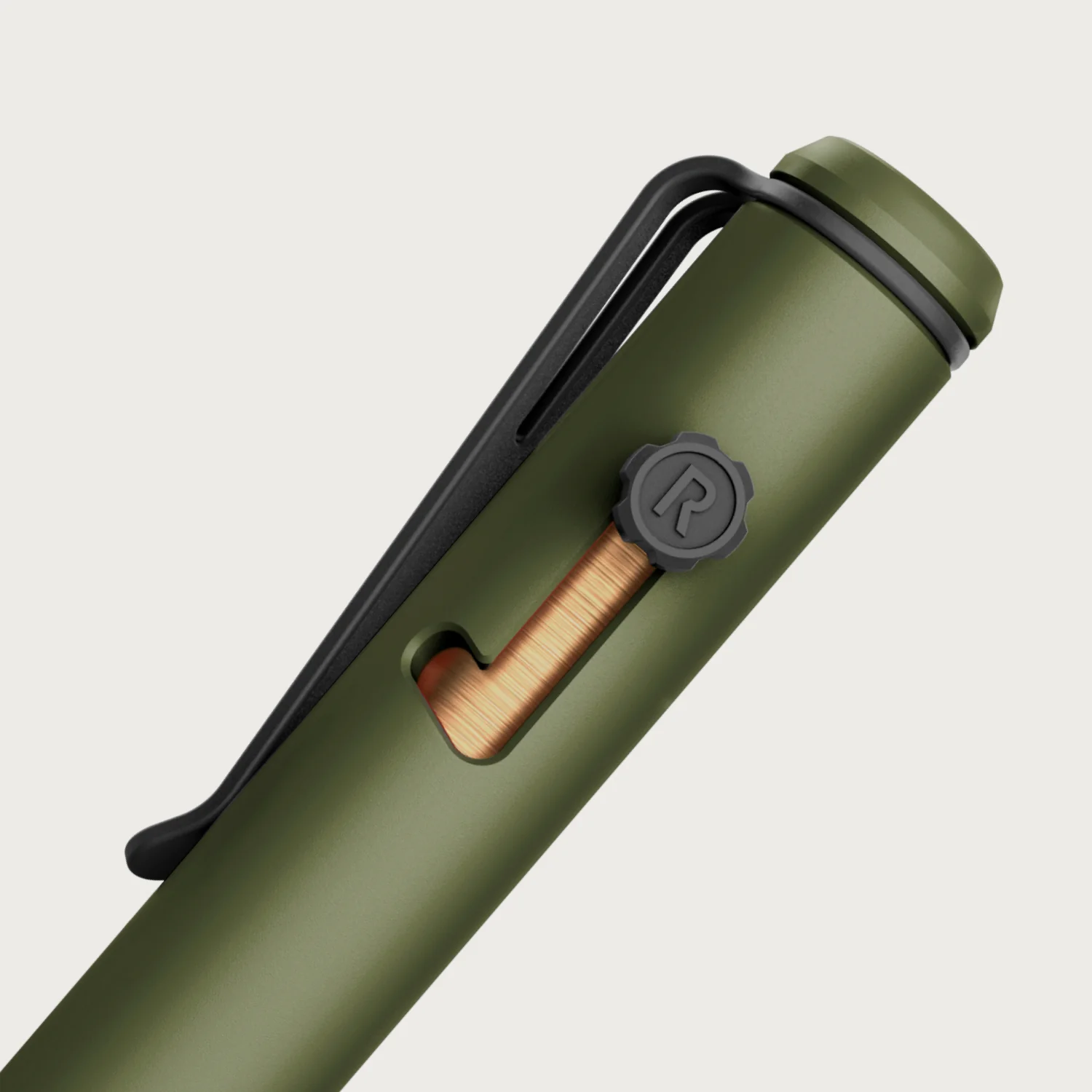 Ridge Bolt Action Pen - Matte Olive - Image 3