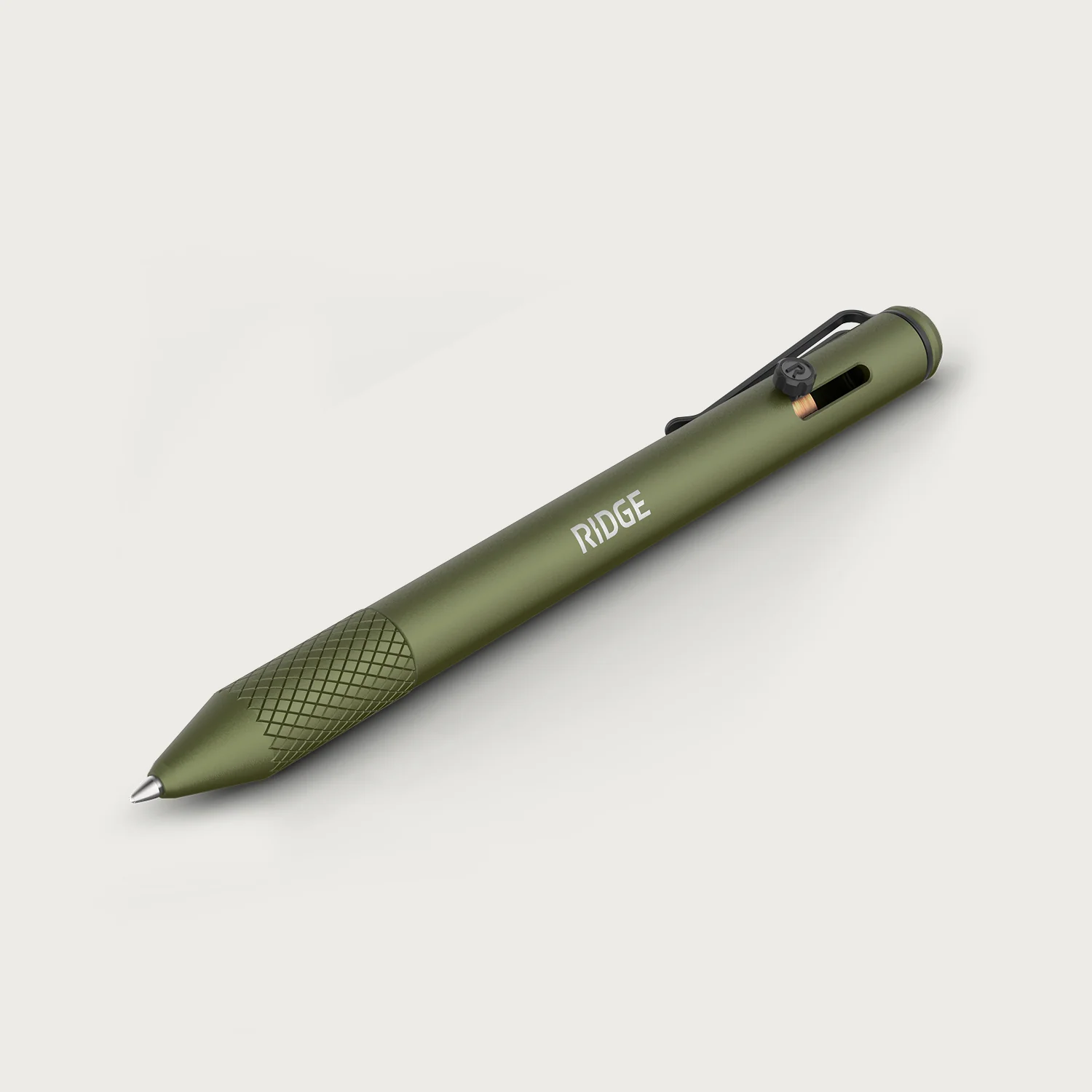Ridge Bolt Action Pen - Matte Olive - Image 8