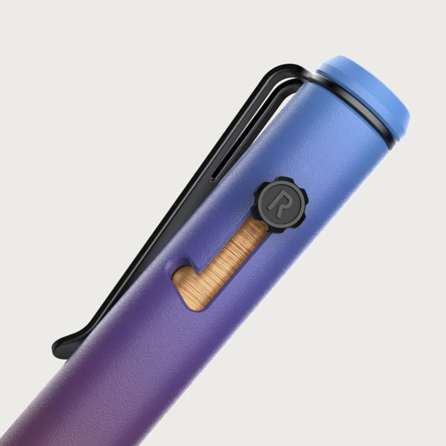 Ridge Bolt Action Pen - Burnt Titanium - Image 3