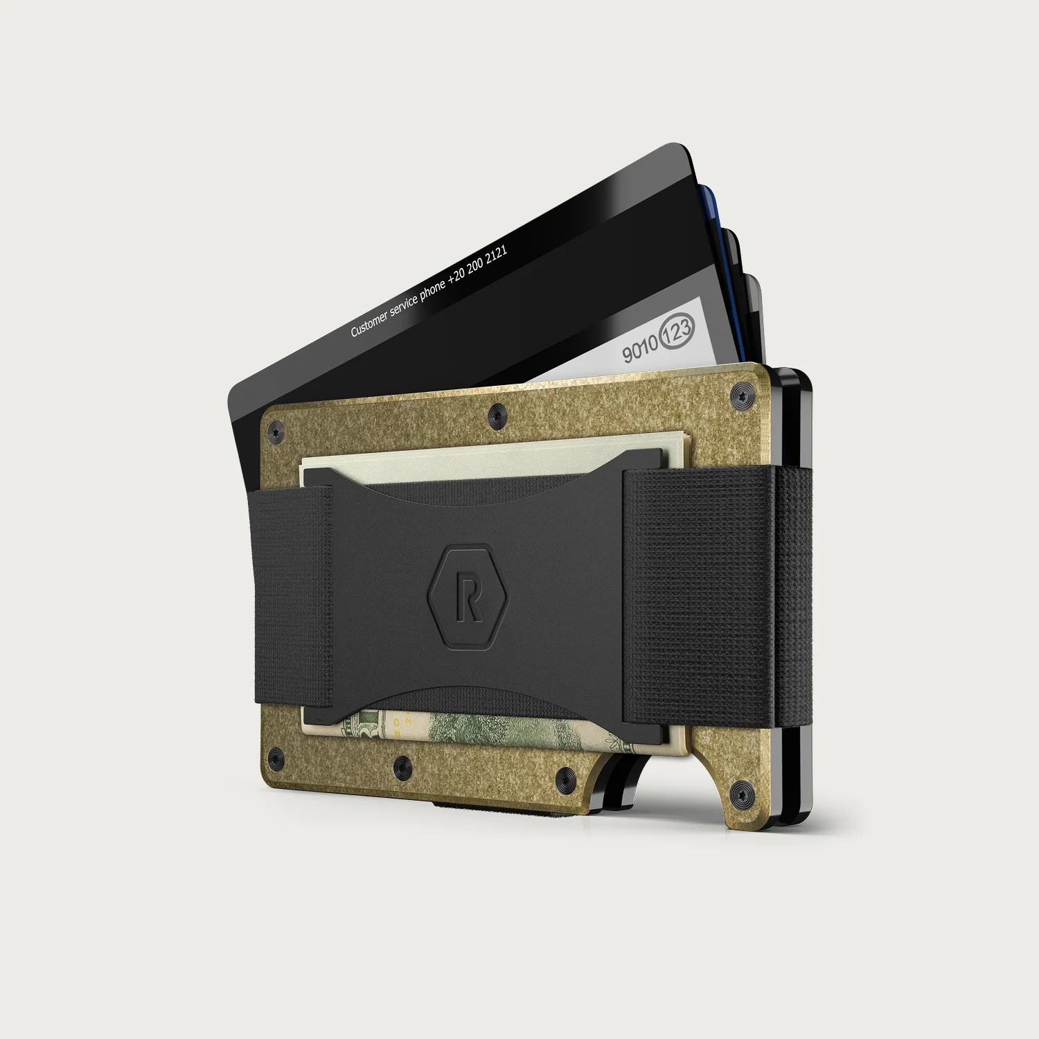Ridge Wallet - Brass - Image 2