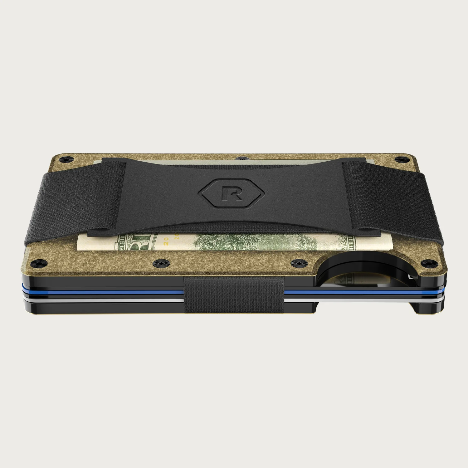 Ridge Wallet - Brass - Image 3