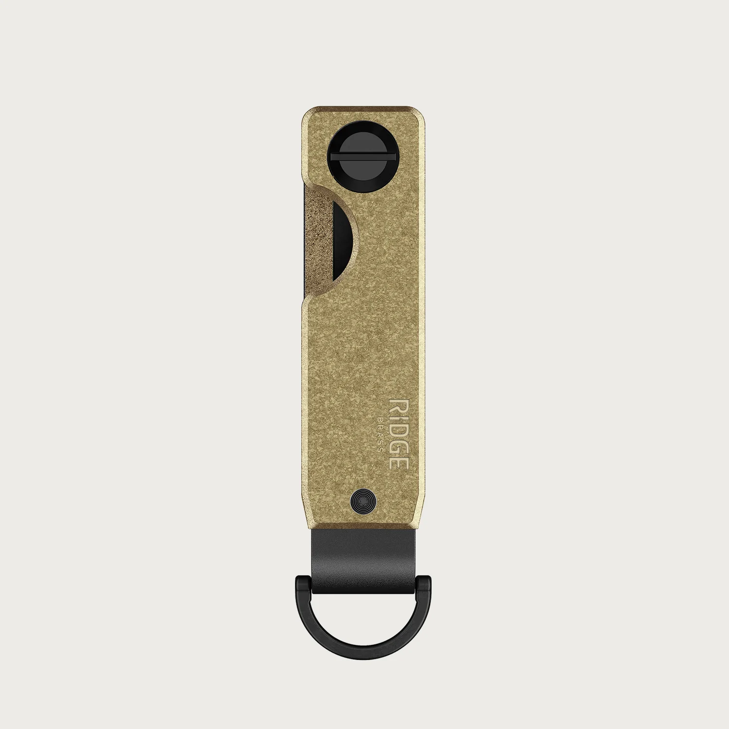 Ridge KeyCase - Brass - Image 2
