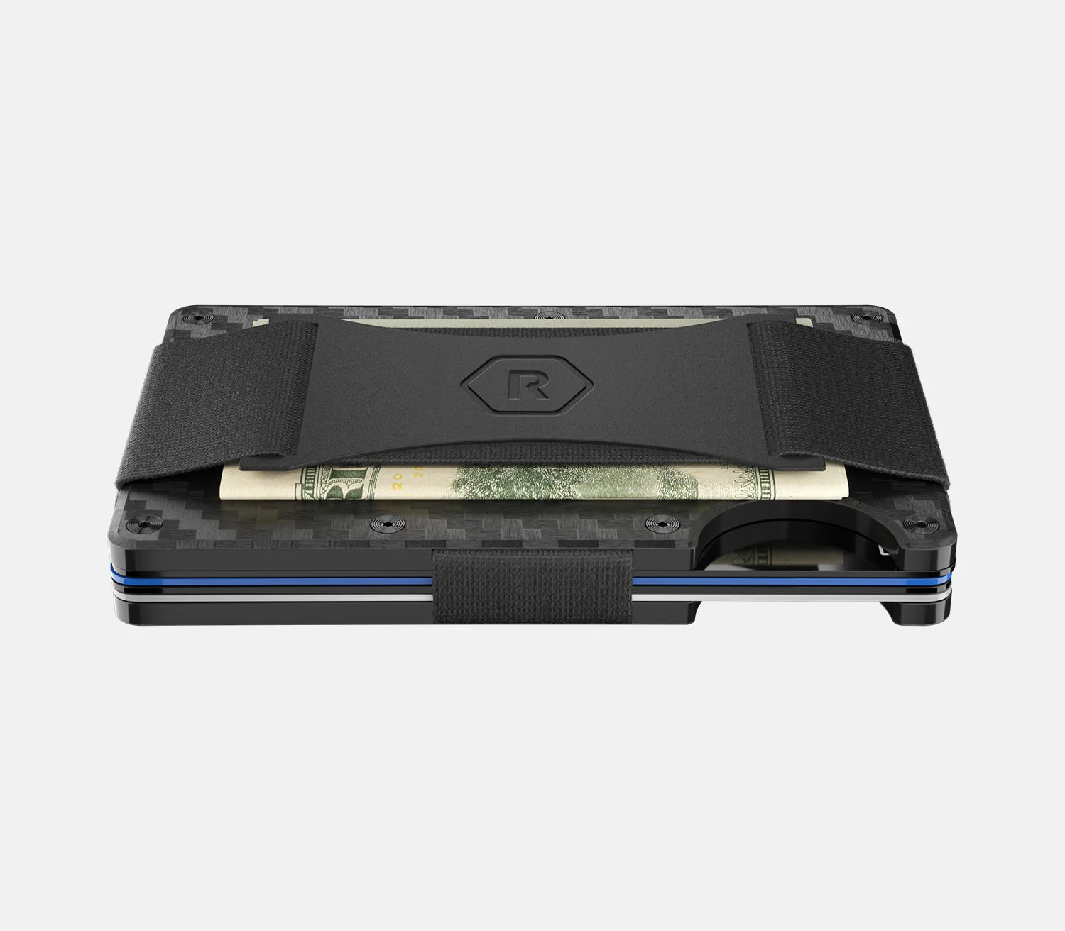 Ridge Wallet - Carolina Panthers - Carbon Fiber 3k - Image 7