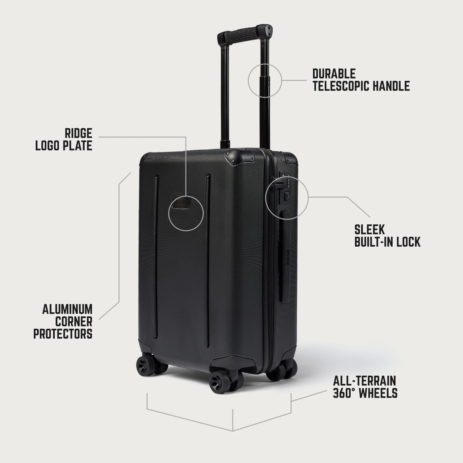 Ridge Carry-On Mr Doodle - Image 7