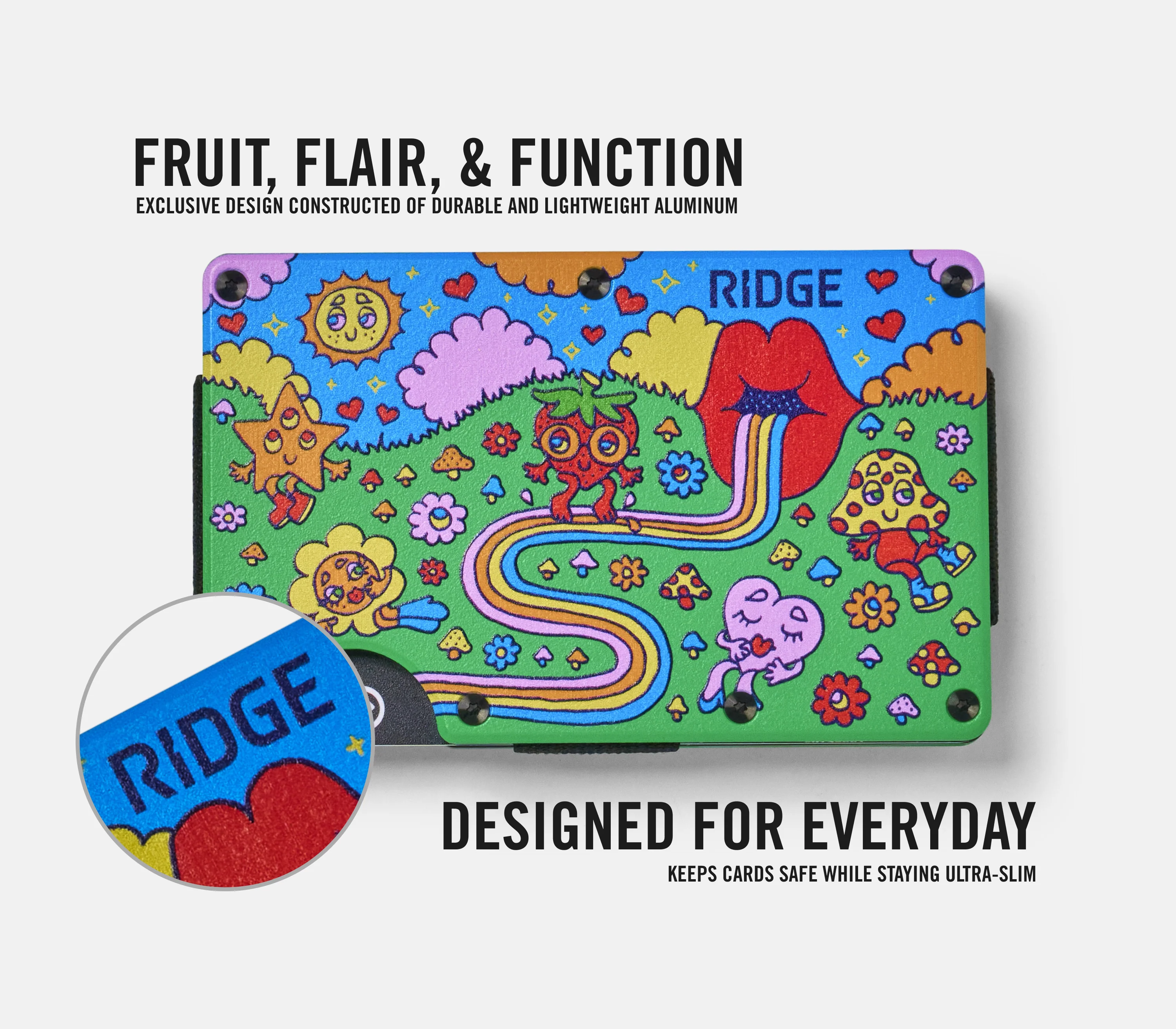 Ridge Wallet - Claire Morales - Happy Daze - Image 3
