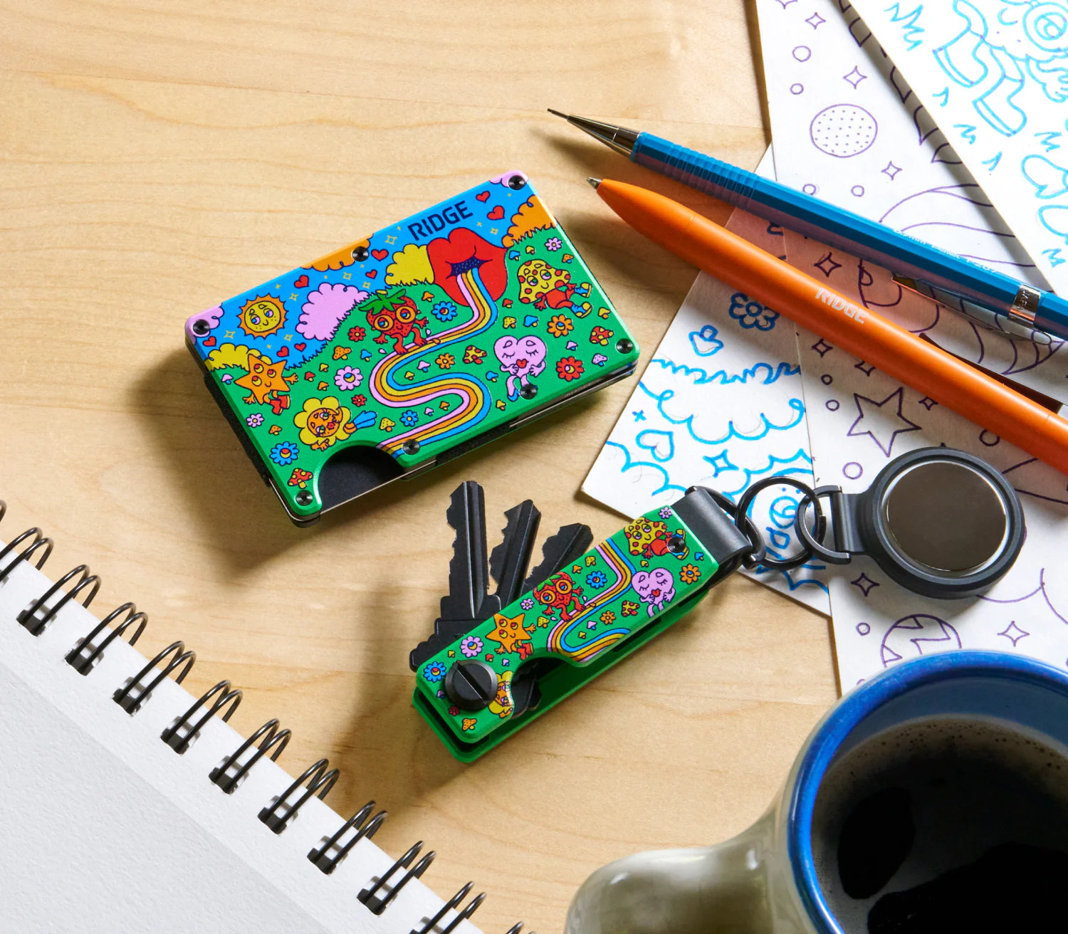Ridge Wallet - Claire Morales - Happy Daze - Image 7