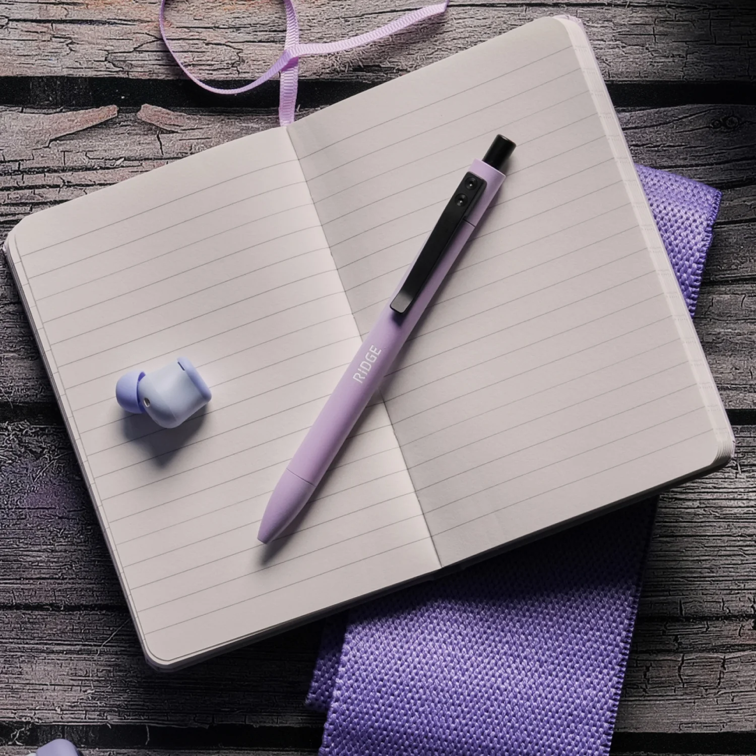 Ridge Click Pen - Lavender - Image 4