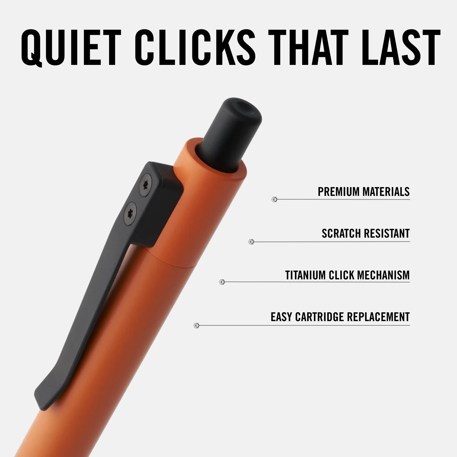 Ridge Click Pen - Lavender - Image 8