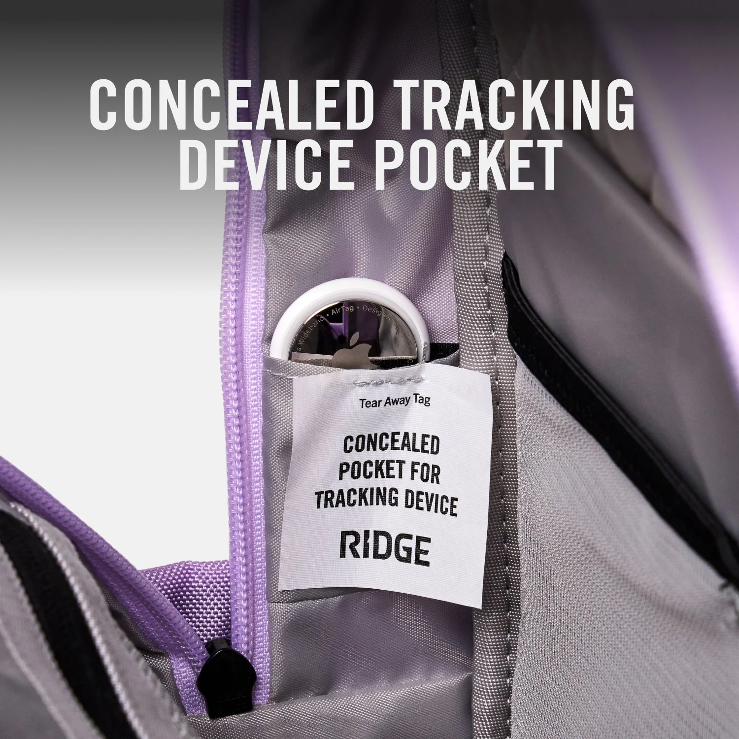 Commuter Backpack 18L - Lavender - Image 8