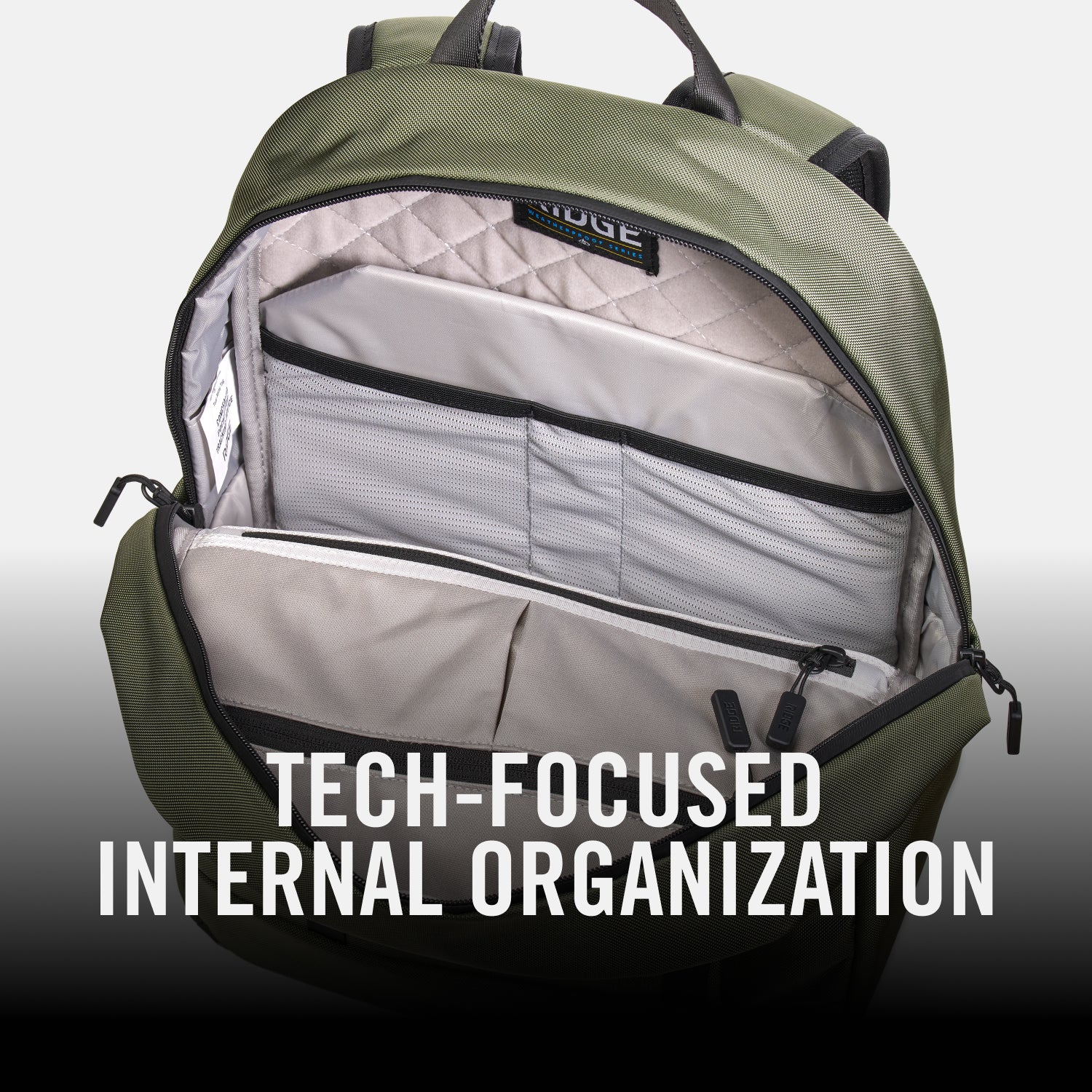 Commuter Backpack 18L - Matte Olive - Image 7