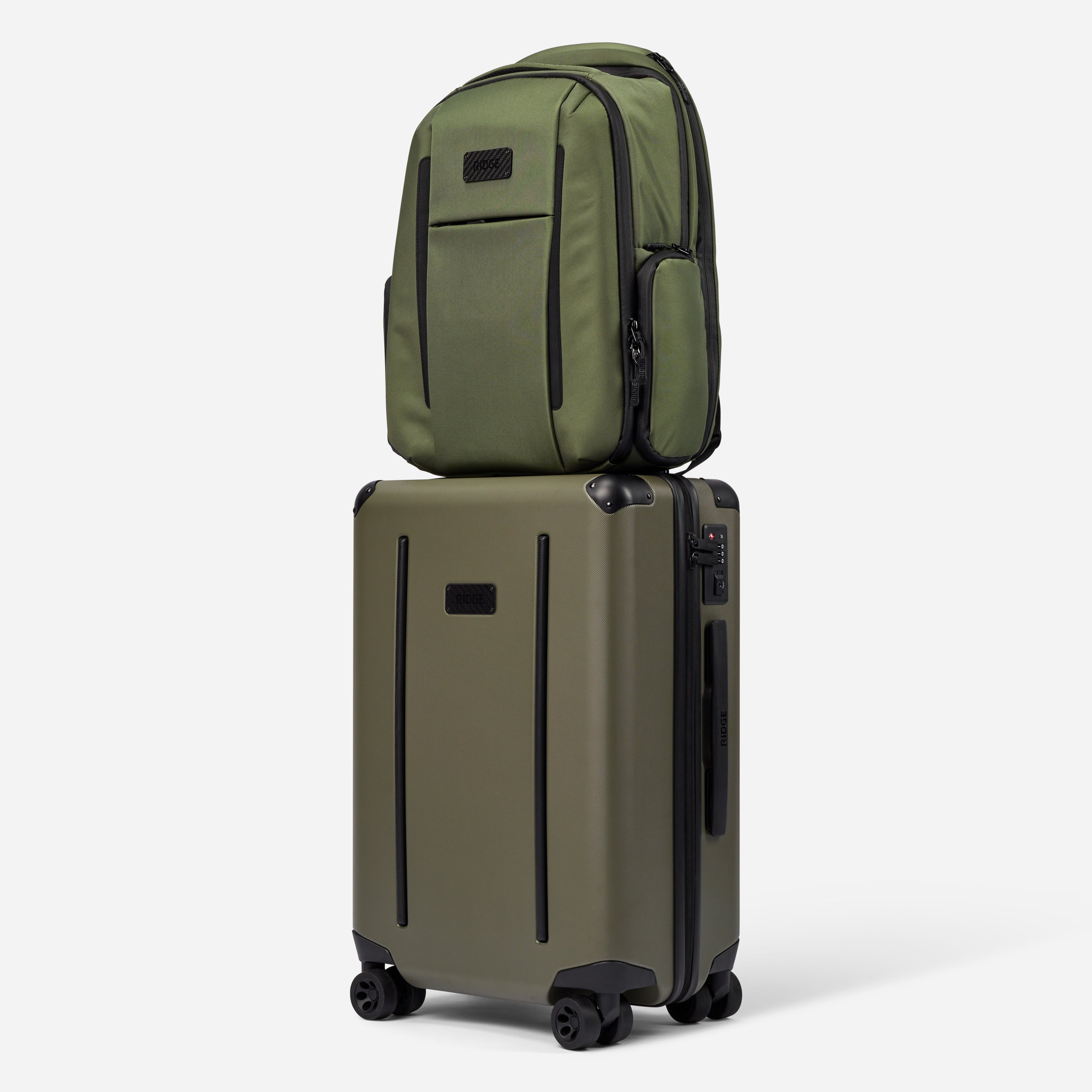 Commuter Pro Backpack - Matte Olive - Image 4
