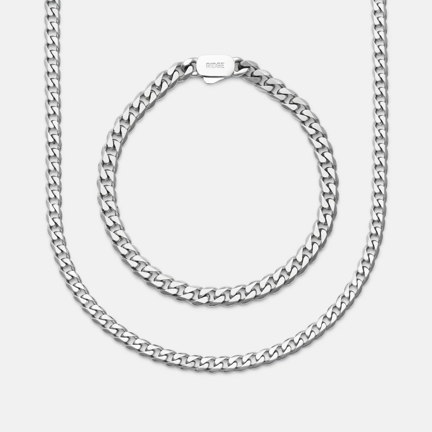Curb Chain Kit - Platinum - Large - Image 11