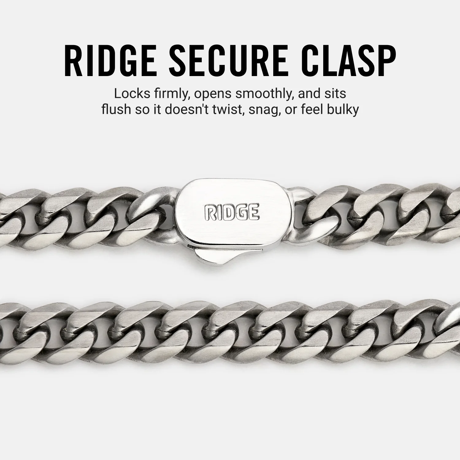 Curb Chain Kit - Titanium - Medium - Image 6
