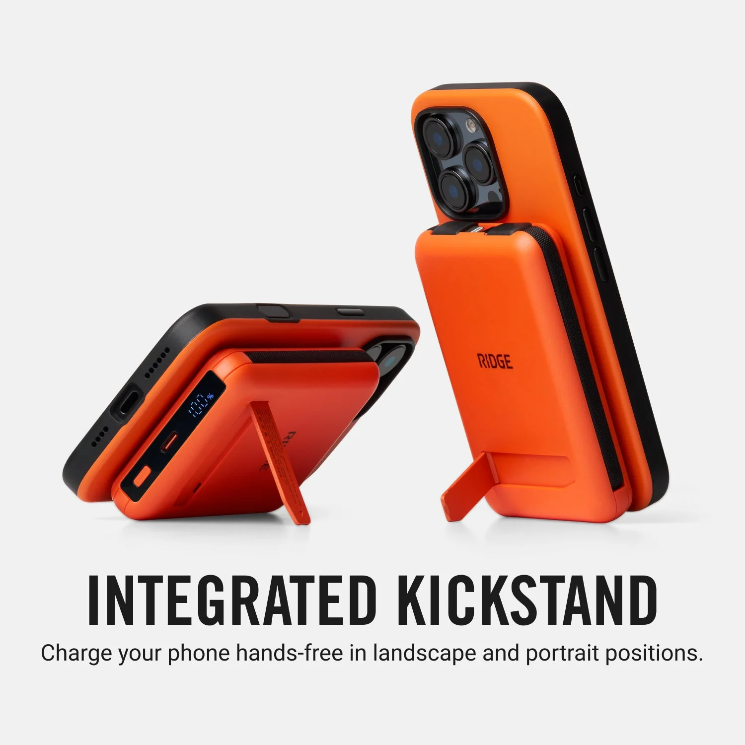 Everyday Charging Kit - iPhone 16 - Basecamp Orange - Image 6