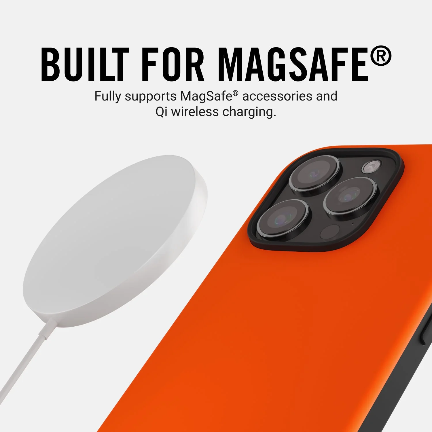 Everyday Charging Kit - iPhone 16 - Basecamp Orange - Image 8