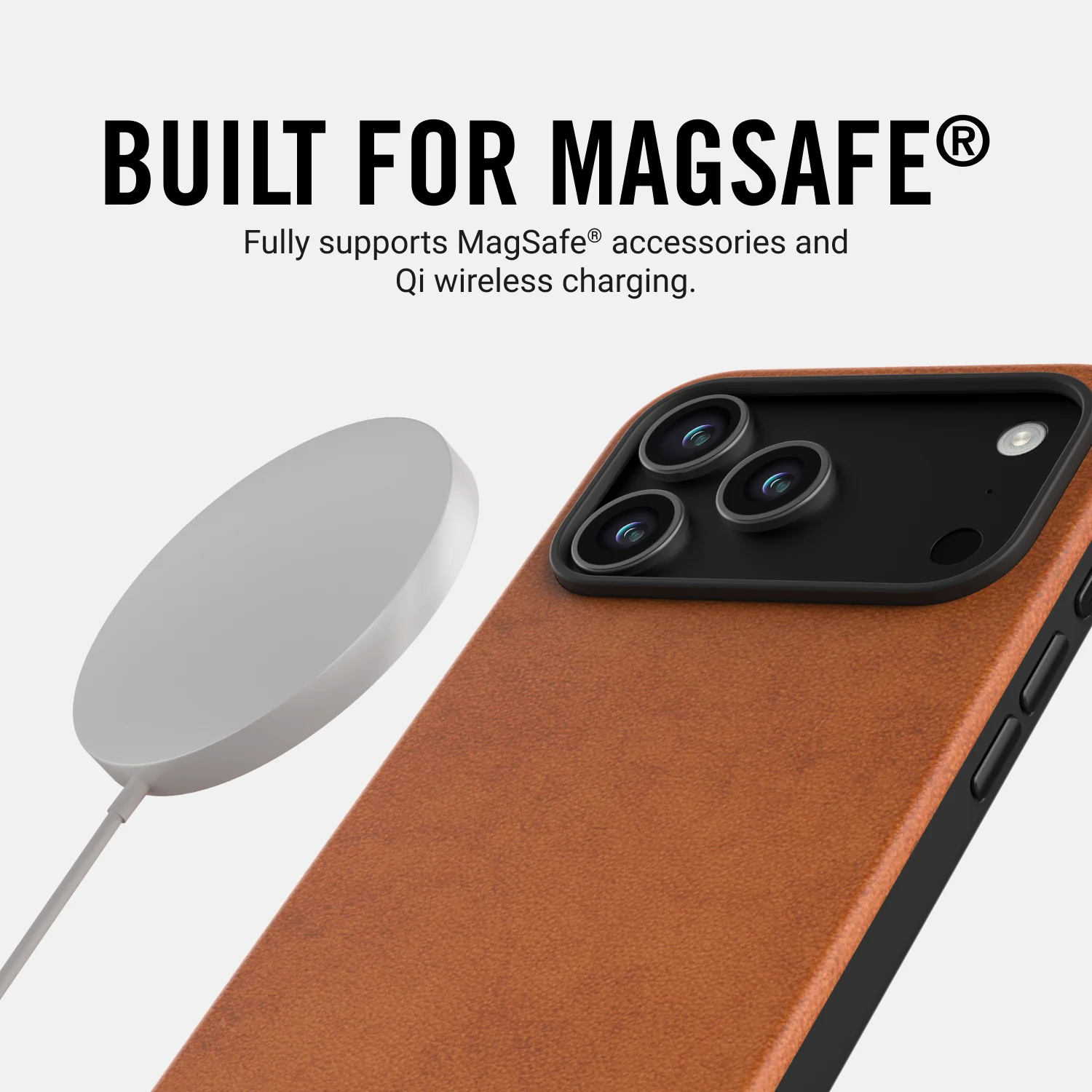 Everyday Charging Kit - iPhone 17 Pro Max - Tobacco Brown Leather - Image 7