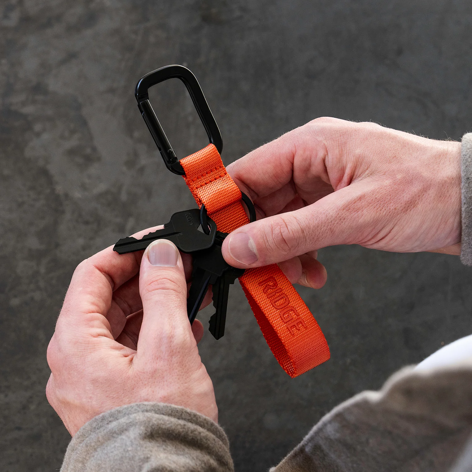 Ridge Keychain - Basecamp Orange - Image 4
