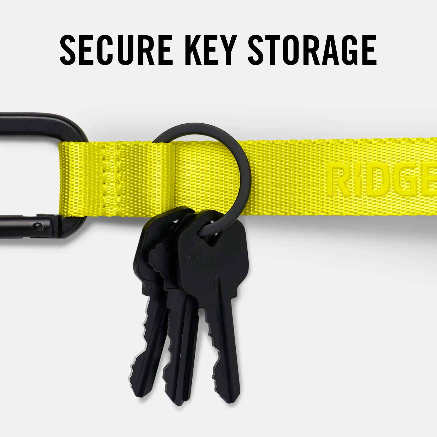 Ridge Keychain - Hyper Lime - Image 6