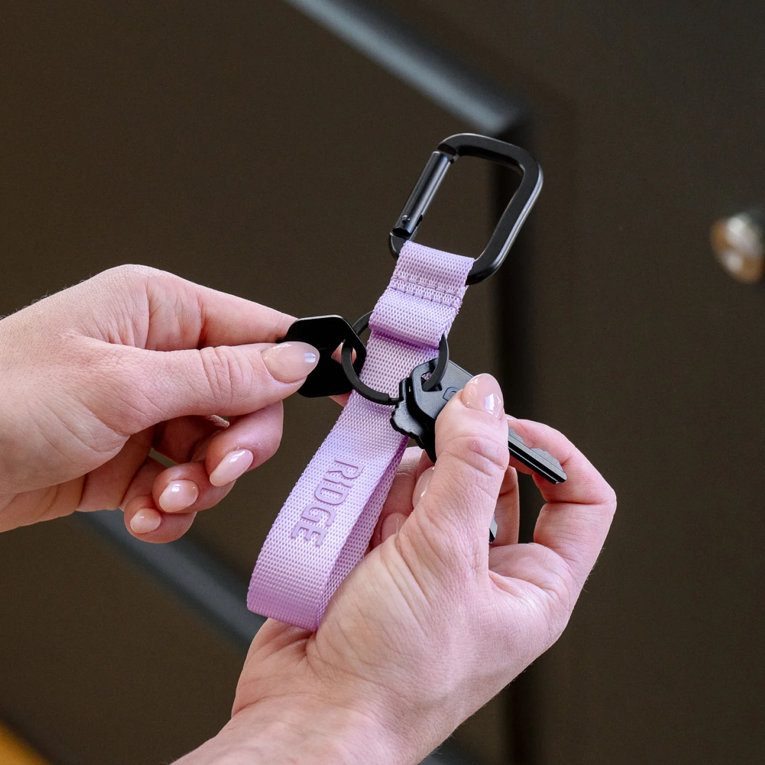 Ridge Keychain - Lavender - Image 4