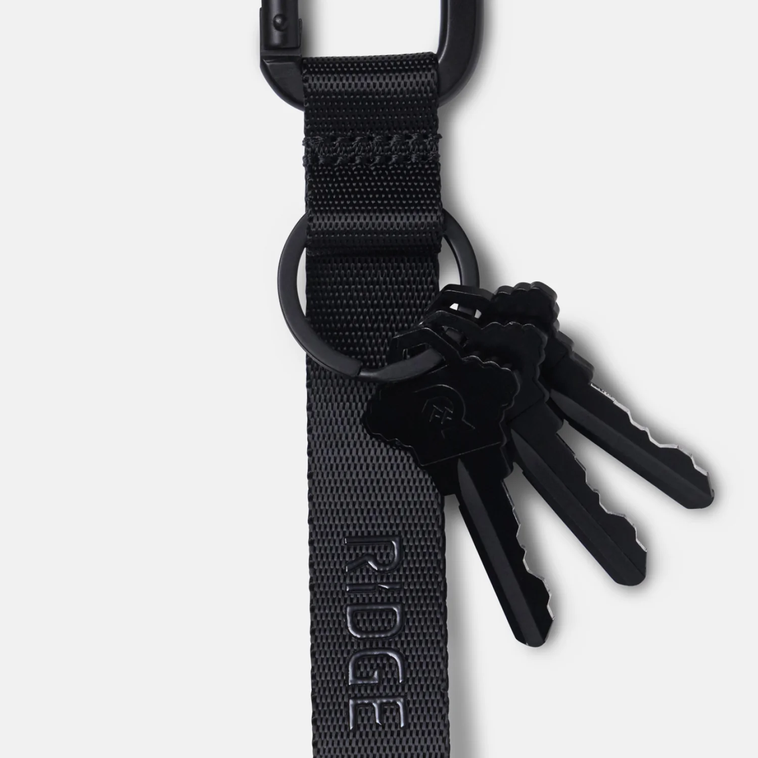 Ridge Keychain - Matte Black - Image 3