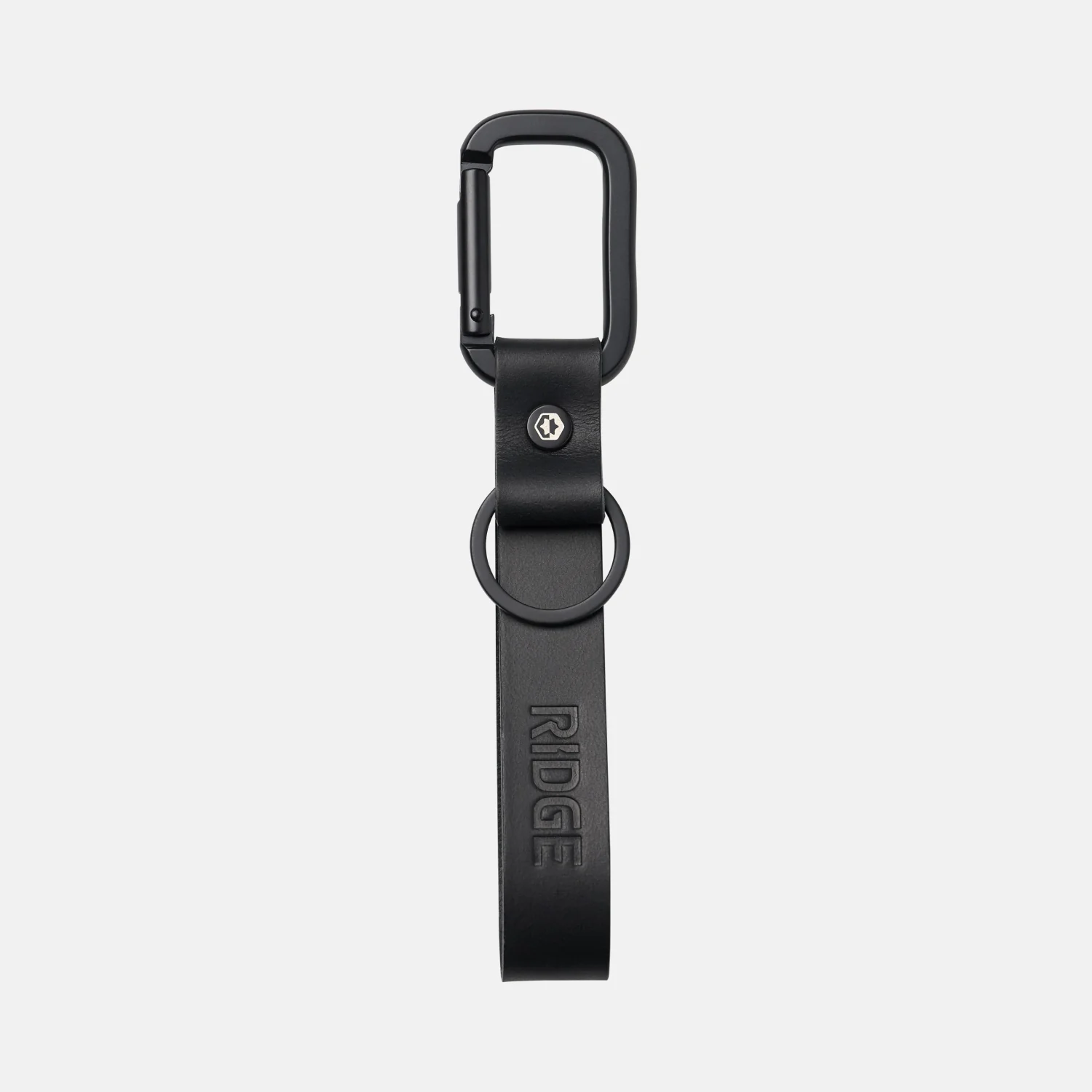 Ridge Keychain - Midnight Black Leather - Image 7