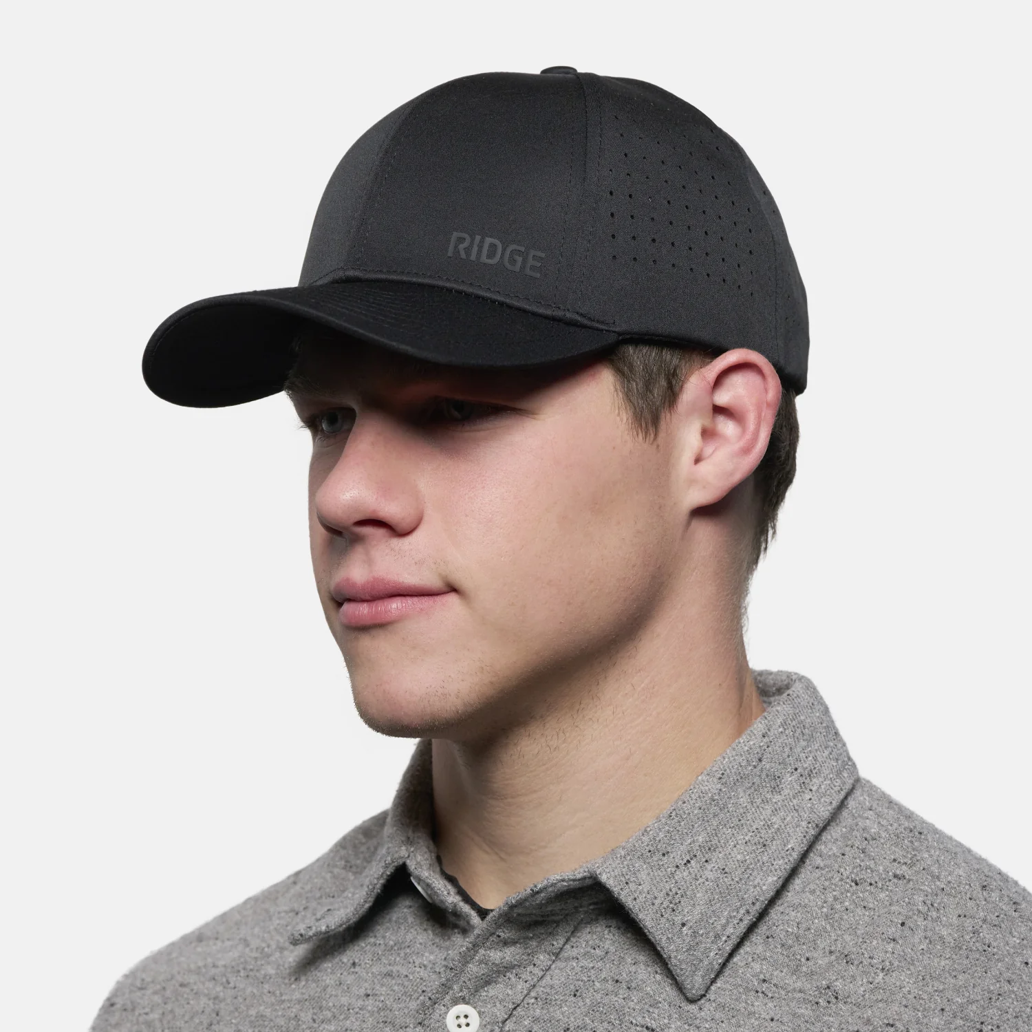 Ridge Apparel - Everyday Snapback - Royal Black - Image 5