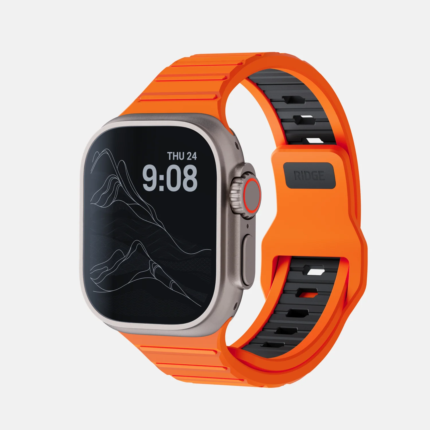 Everyday Watch Straps - Basecamp Orange - Ultra/46mm - Image 10
