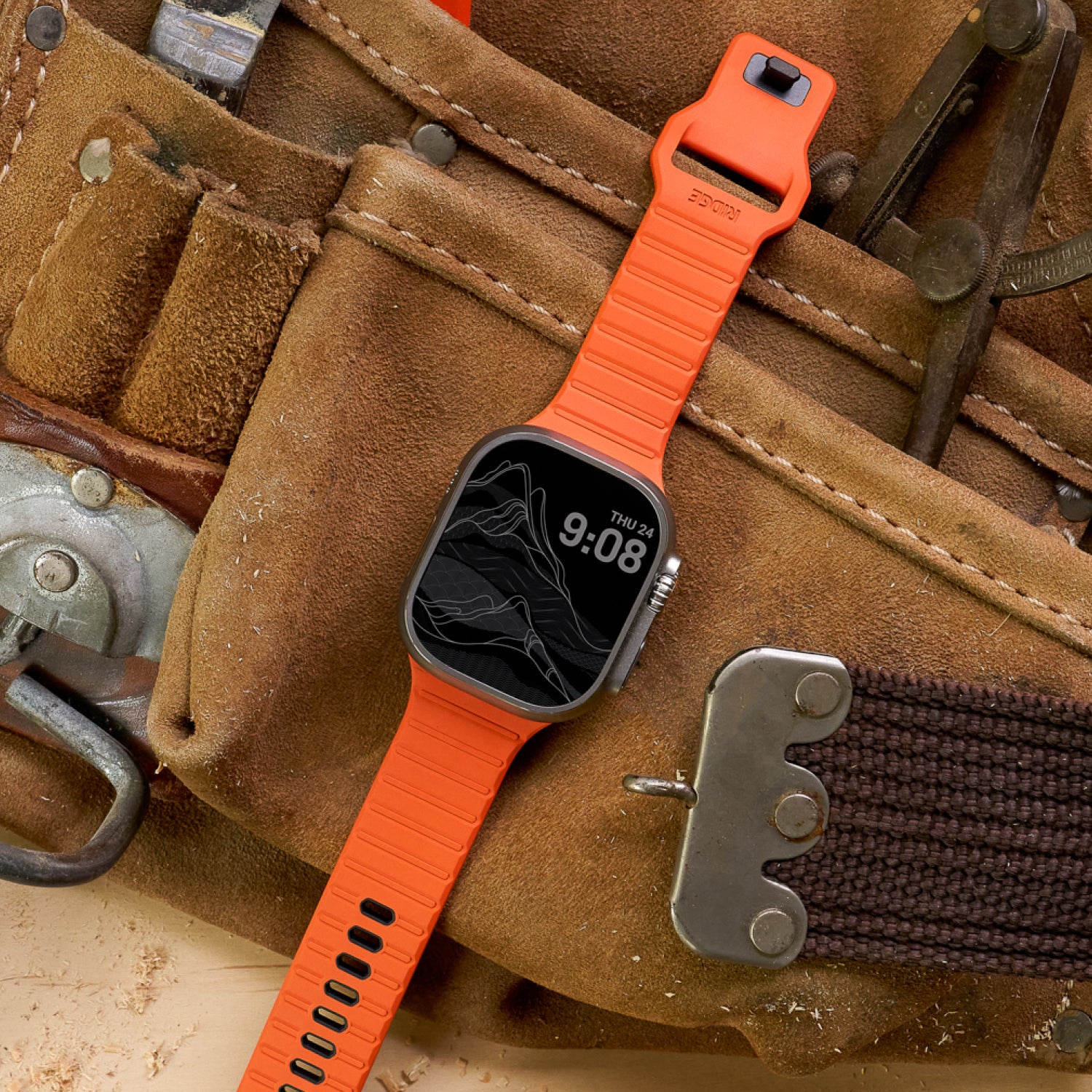 Everyday Watch Straps - Basecamp Orange - Ultra/46mm - Image 5