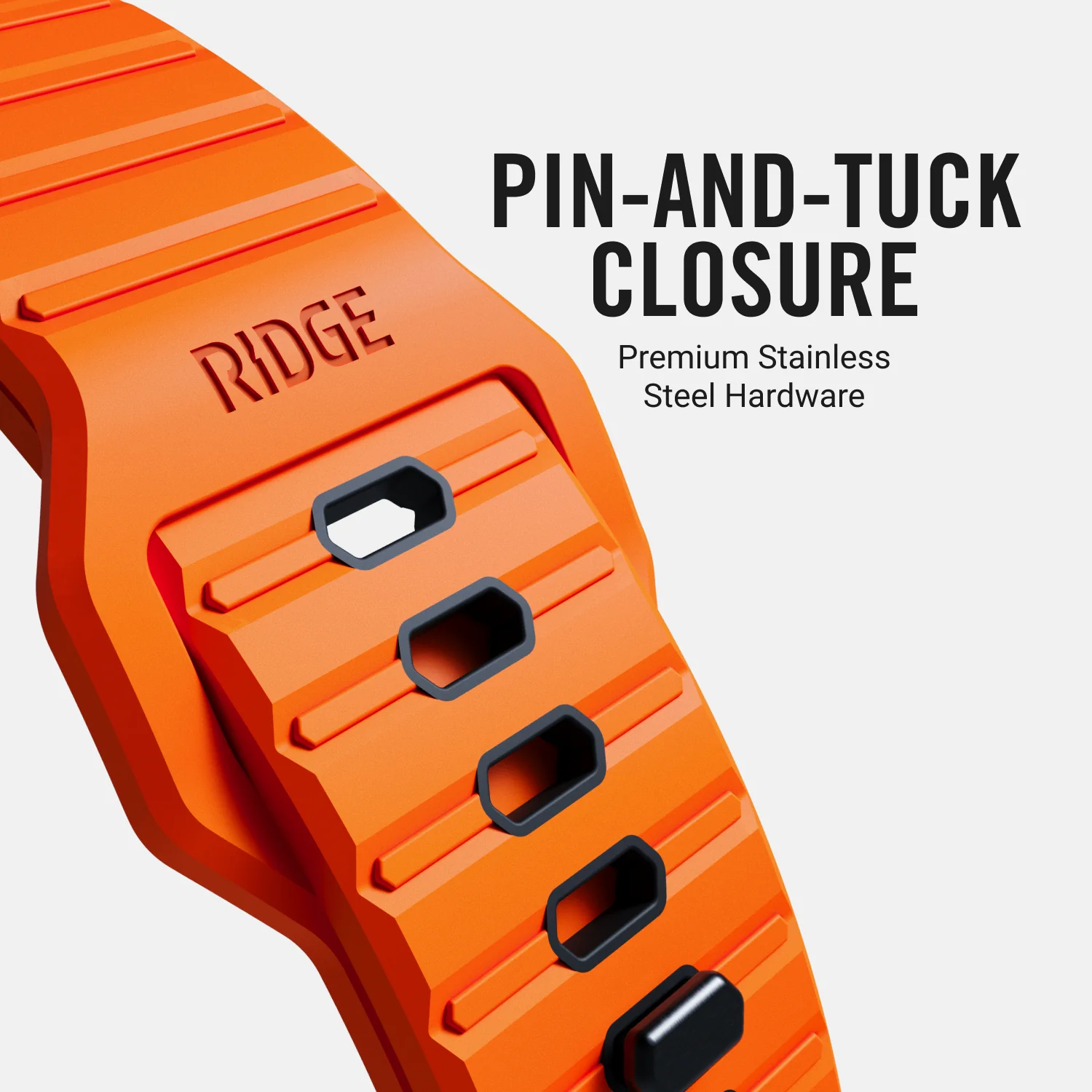 Everyday Watch Straps - Basecamp Orange - Ultra/46mm - Image 8