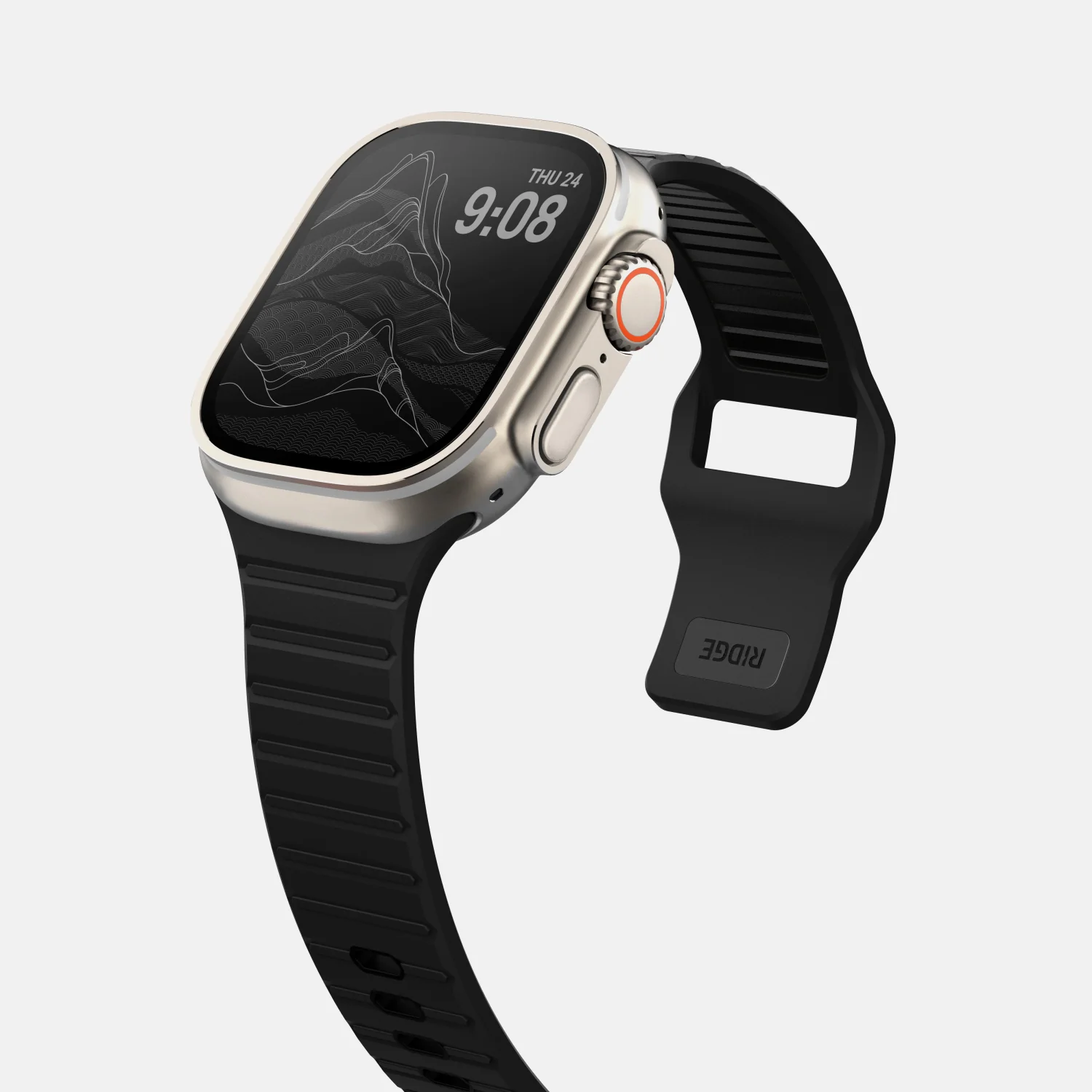Everyday Watch Straps - Matte Black - Ultra/46mm - Image 3