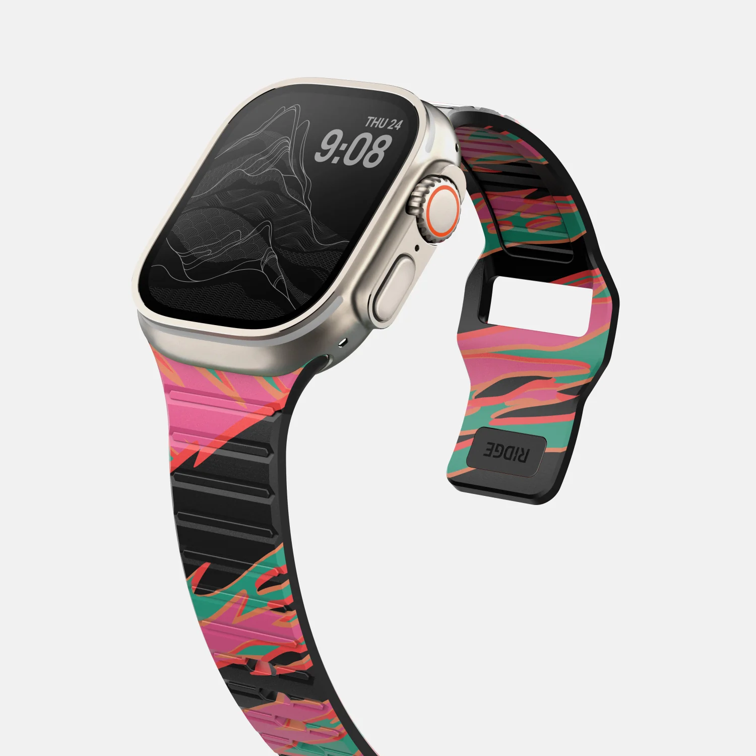 Everyday Watch Strap - Neon Tiger - Ultra/46mm - Image 3