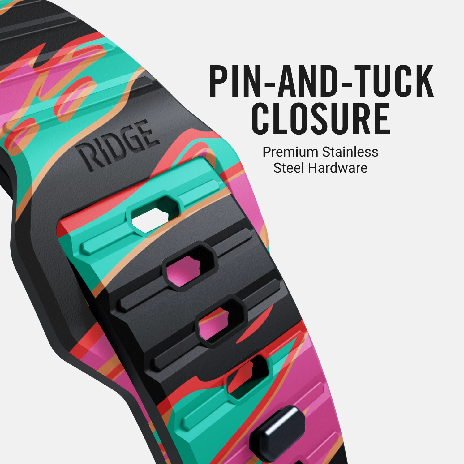 Everyday Watch Strap - Neon Tiger - Ultra/46mm - Image 8