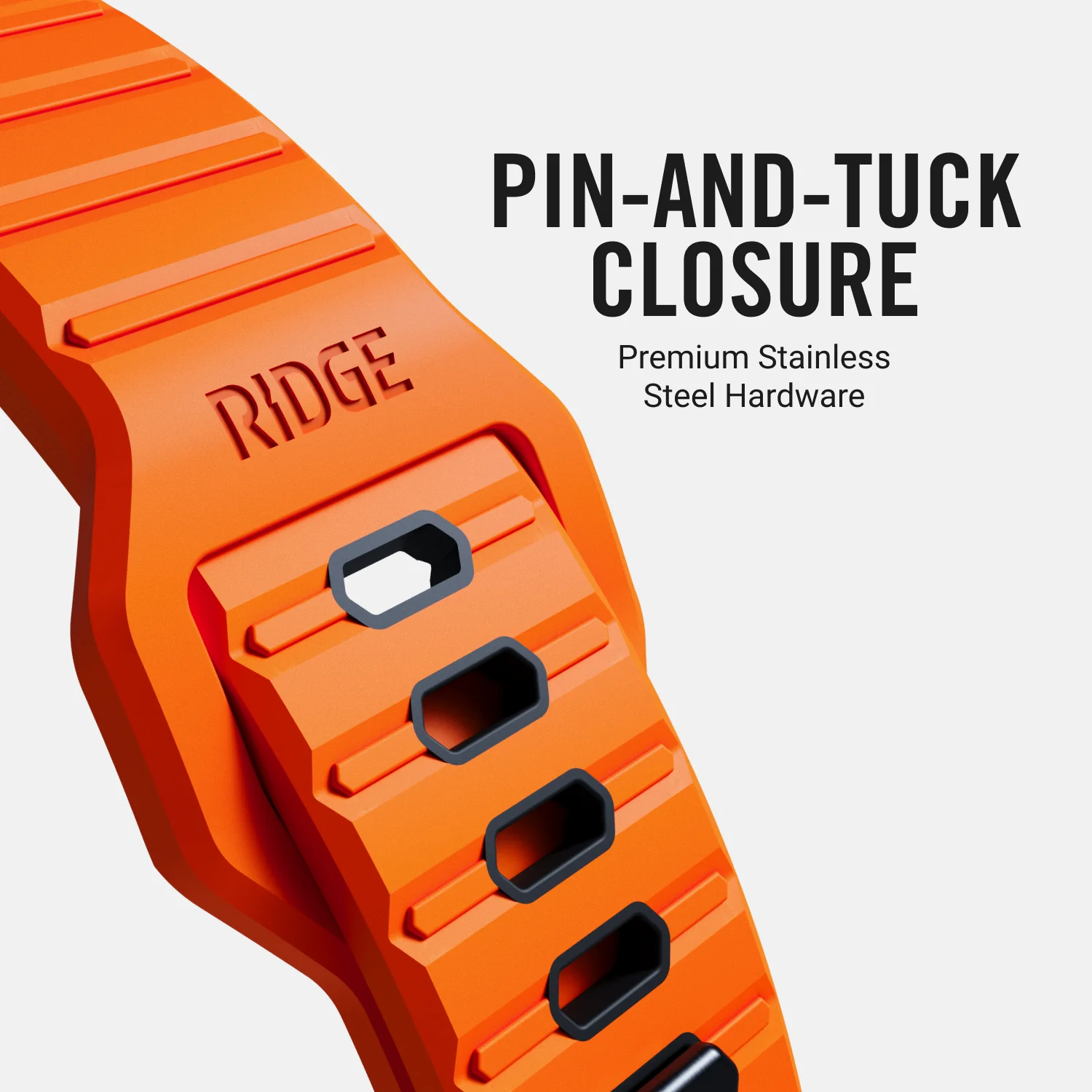 Everyday Watch Straps - Basecamp Orange - 41/42mm - Image 8